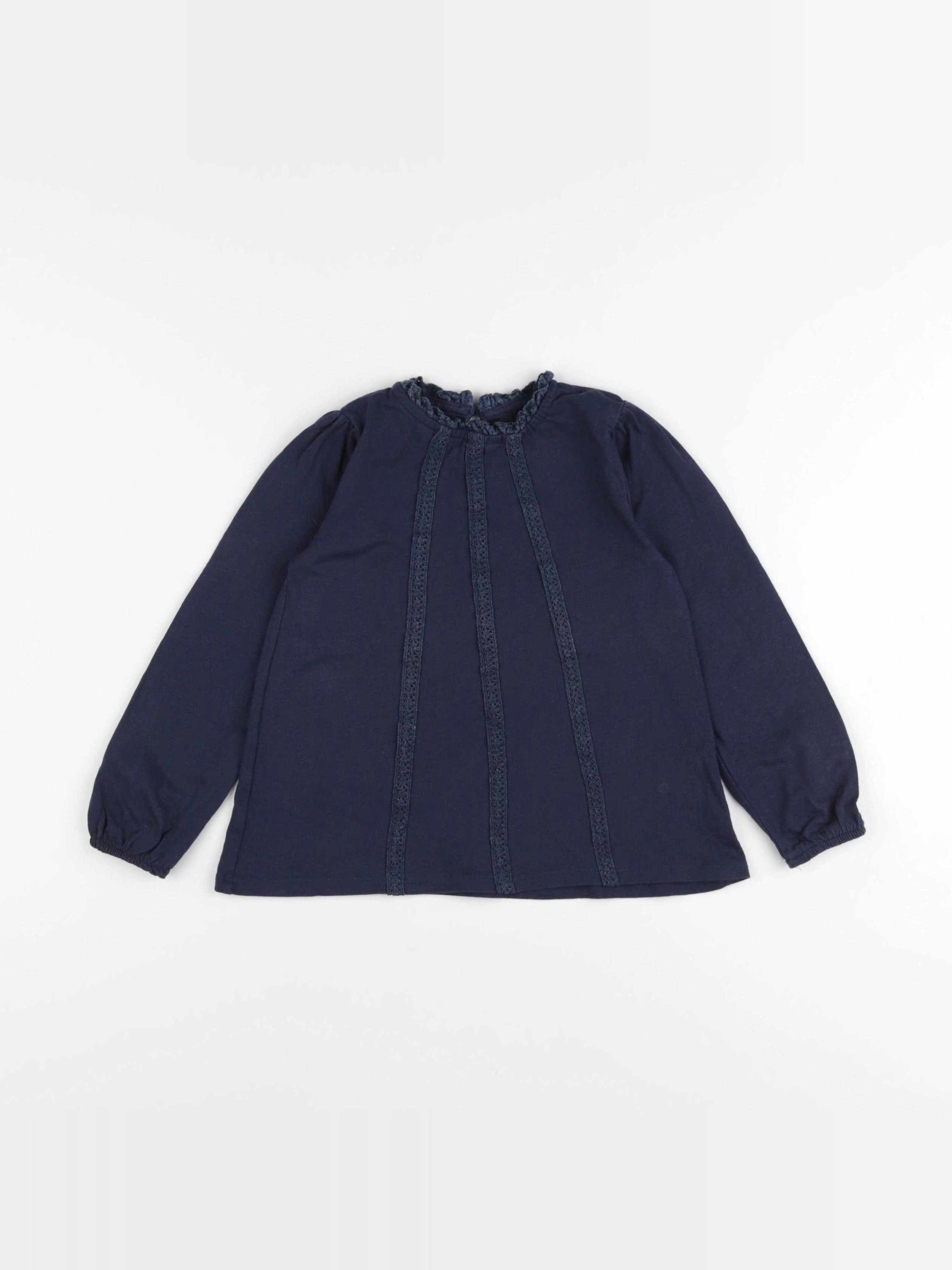 Vertbaudet - tee-shirt bleu - 4 ans