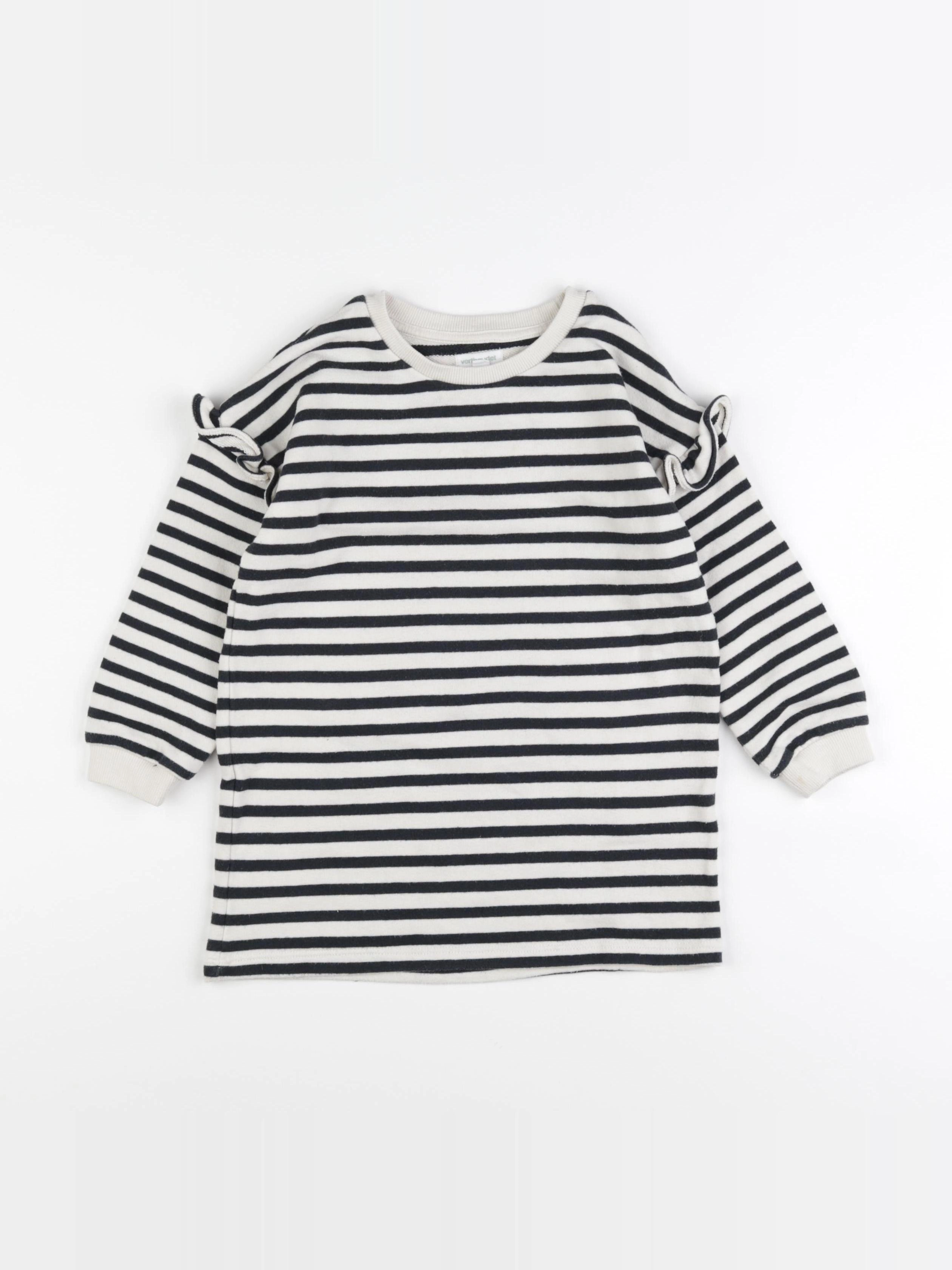 Vertbaudet - robe beige - 4 ans