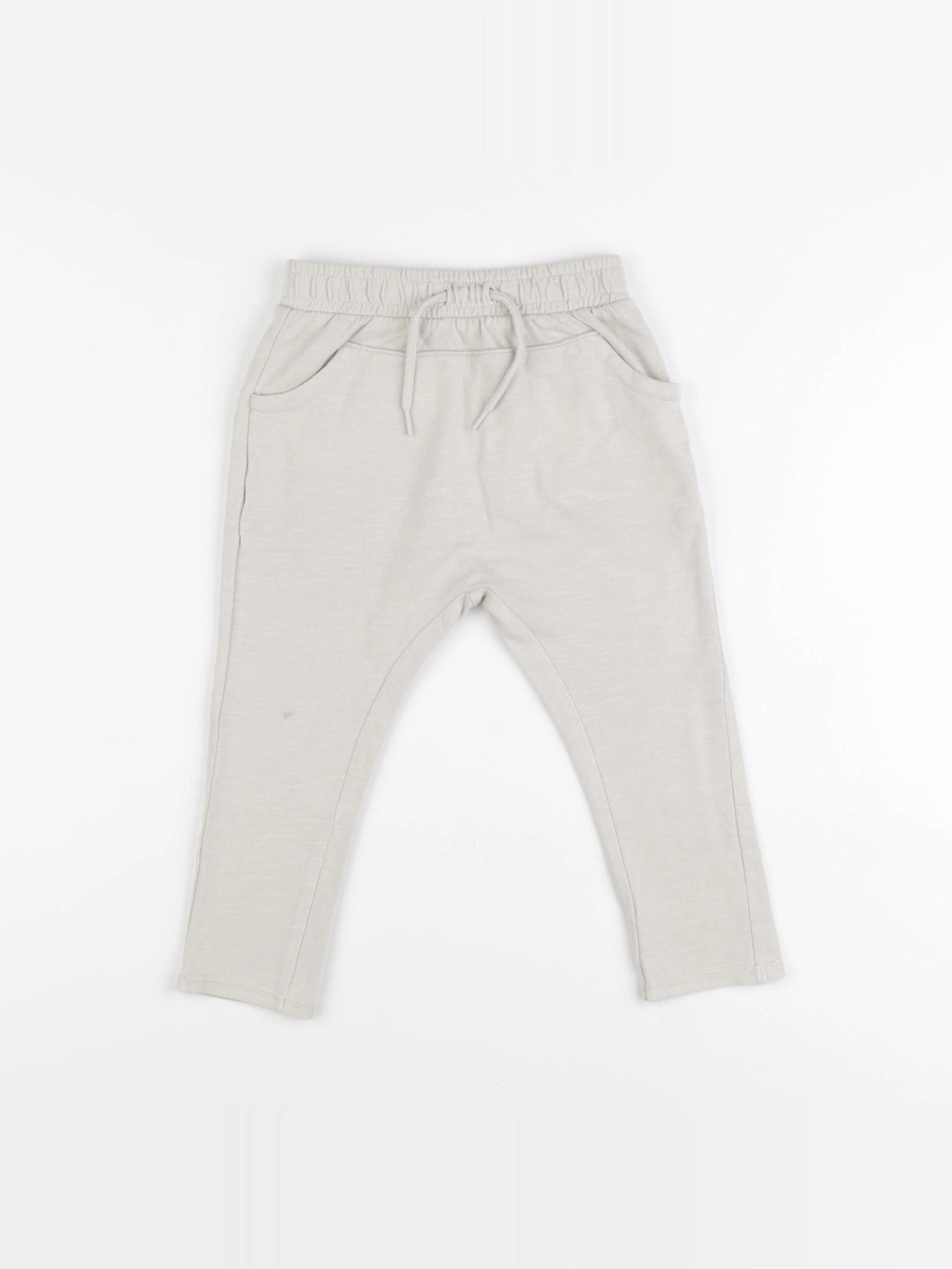 Vertbaudet - sarouel beige - 18 mois