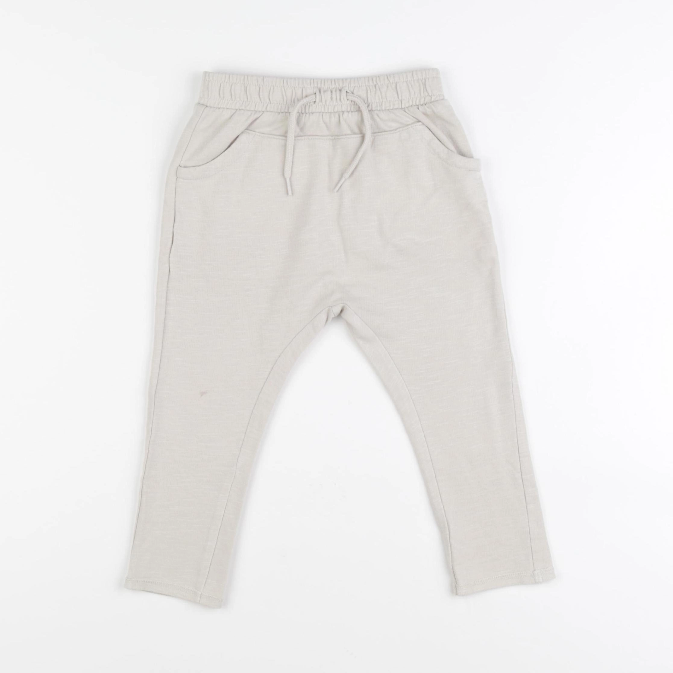 Vertbaudet - sarouel beige - 18 mois
