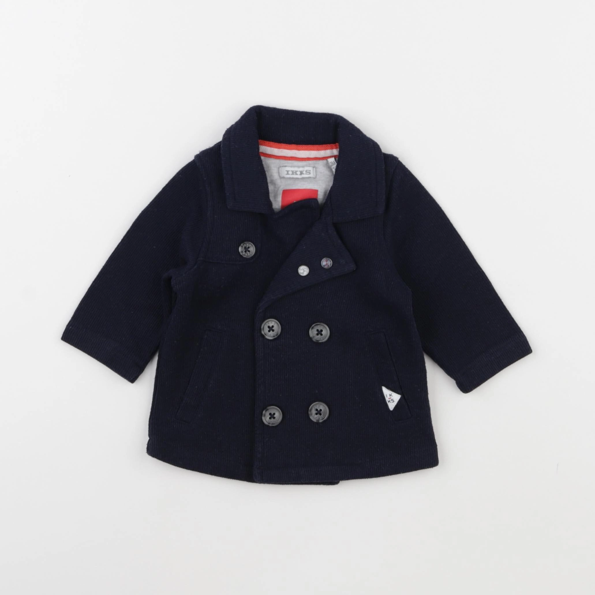 IKKS - veste bleu - 3 mois
