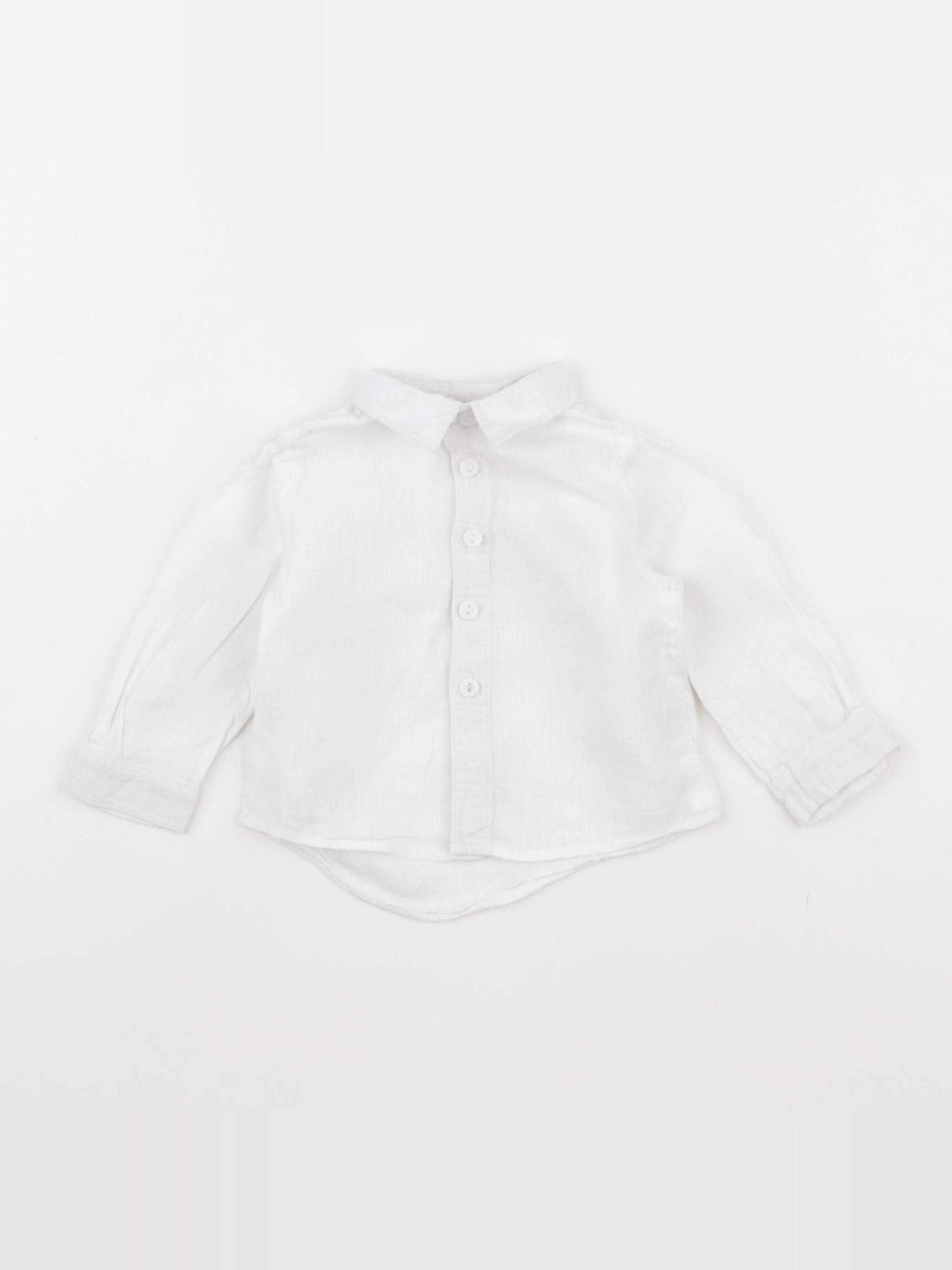 Arsène et les pipelettes - chemise blanc - 9 mois