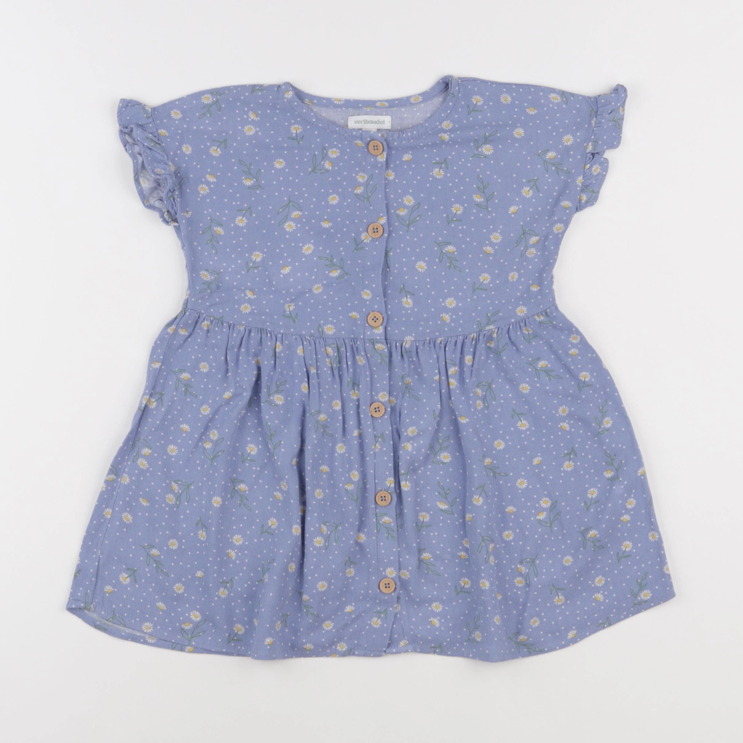 Vertbaudet - robe bleu - 3 ans