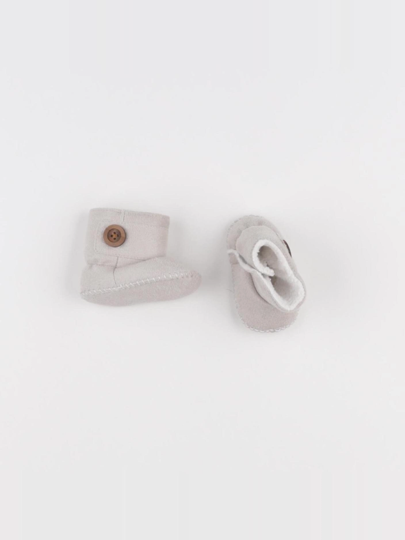 Vertbaudet - chaussons beige - pointure 15/17