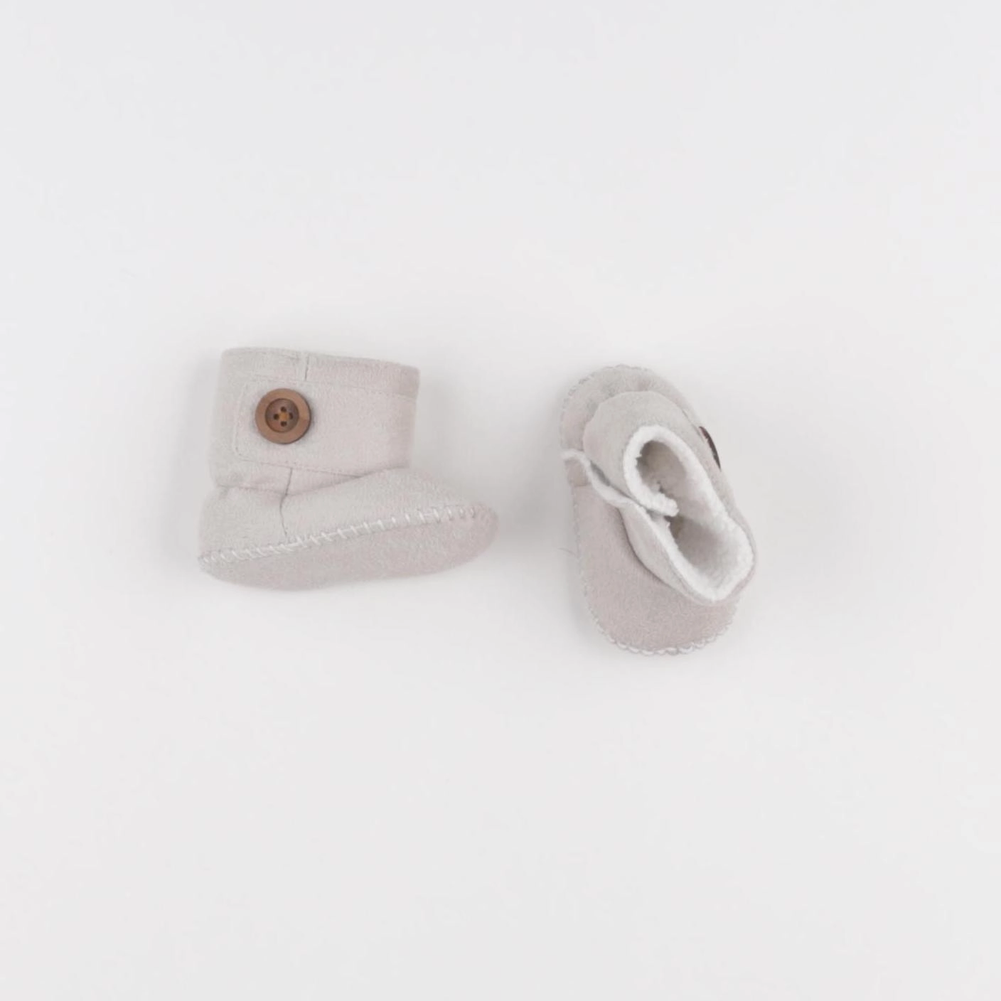 Vertbaudet - chaussons beige - pointure 15/17
