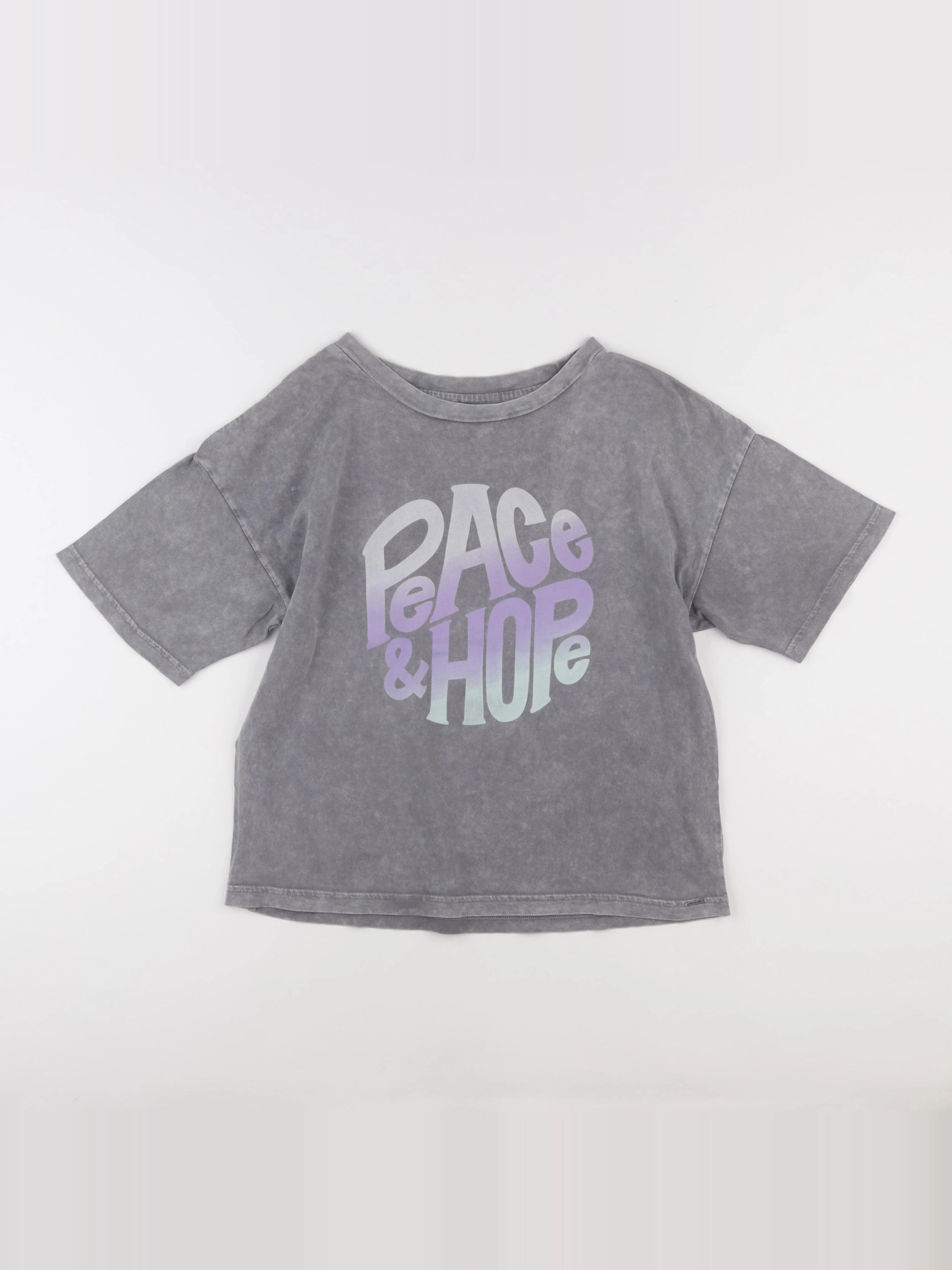 IKKS - tee-shirt gris - 14 ans