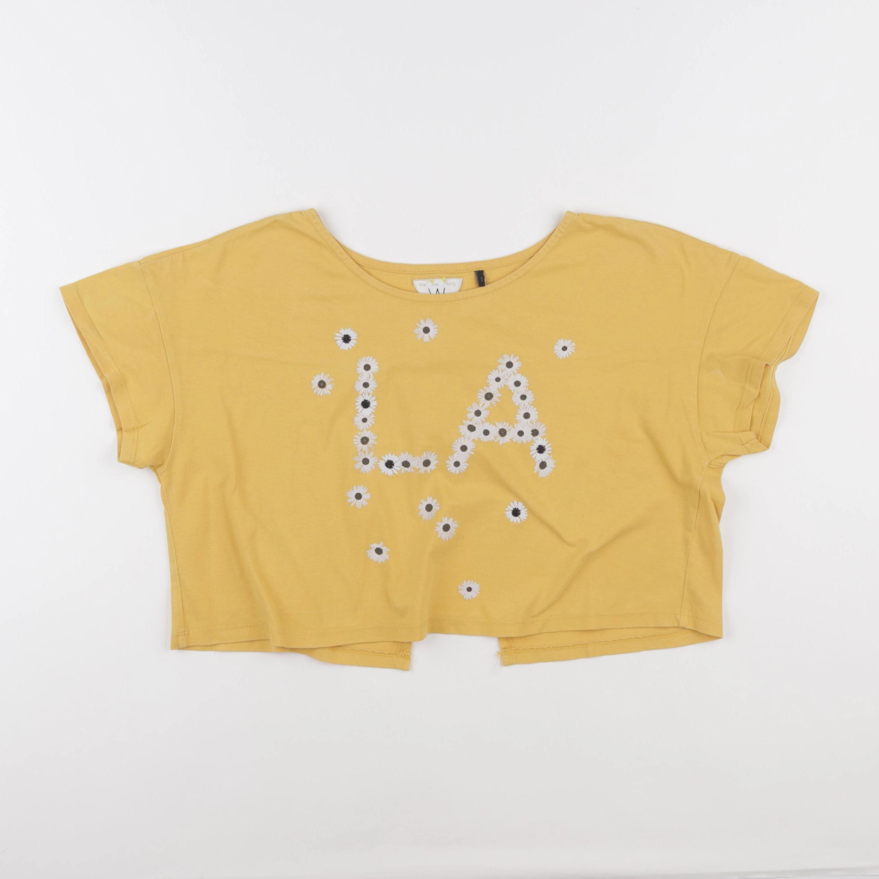 IKKS - tee-shirt jaune - 14 ans