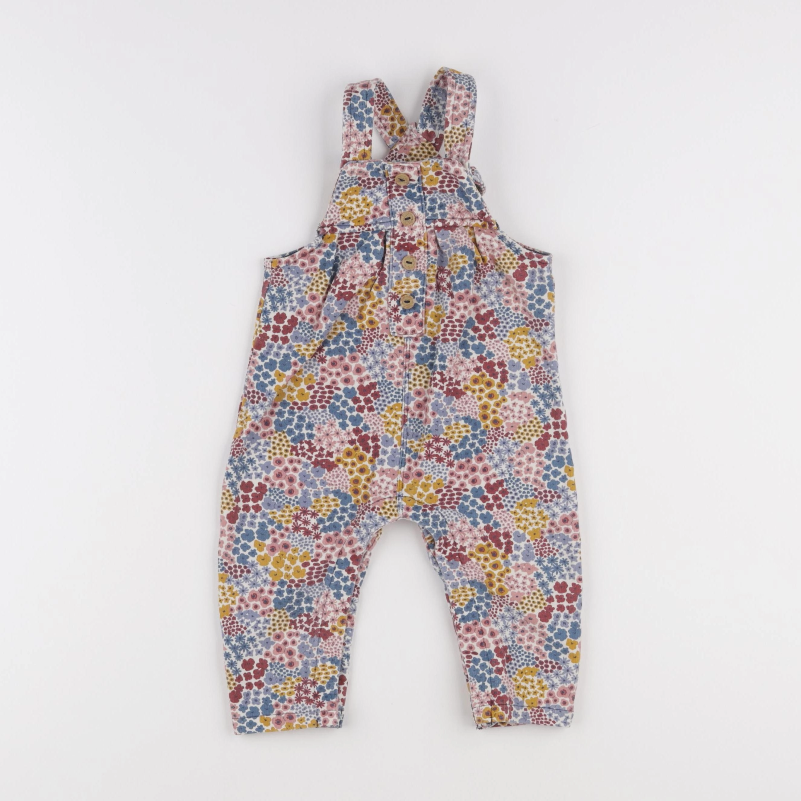 Vertbaudet - combinaison multicolore - 12 mois