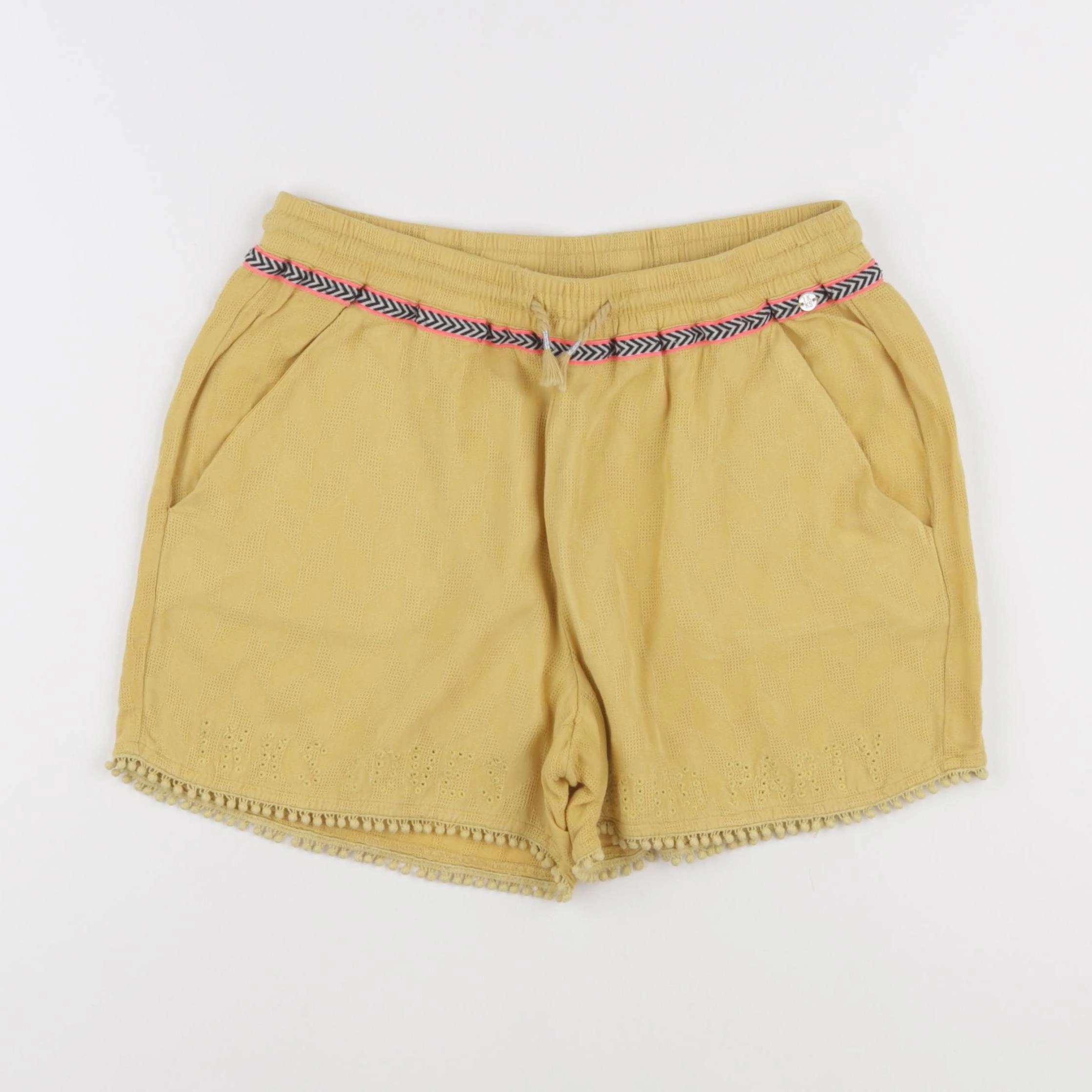 IKKS - short jaune - 14 ans