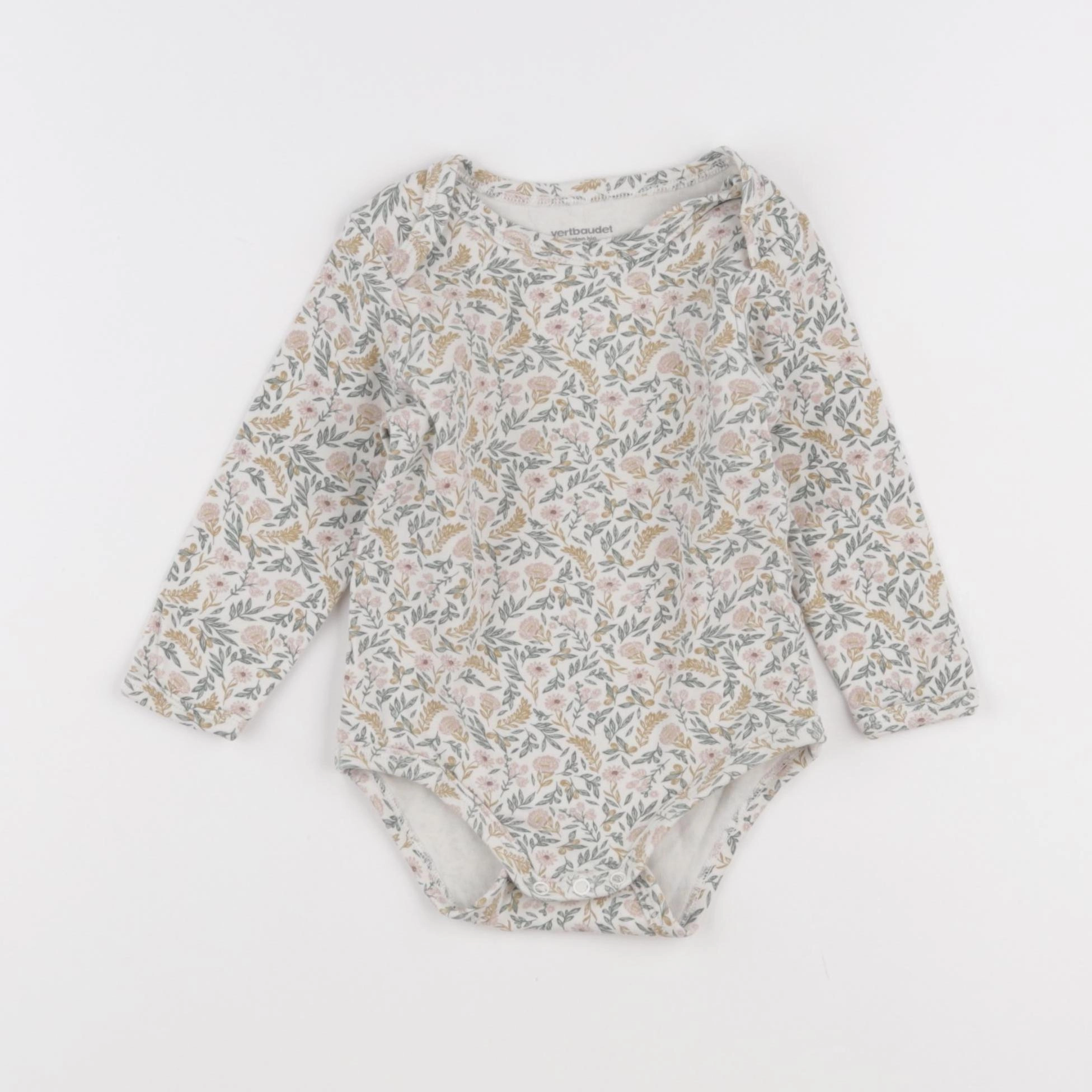 Vertbaudet - body multicolore - 18 mois