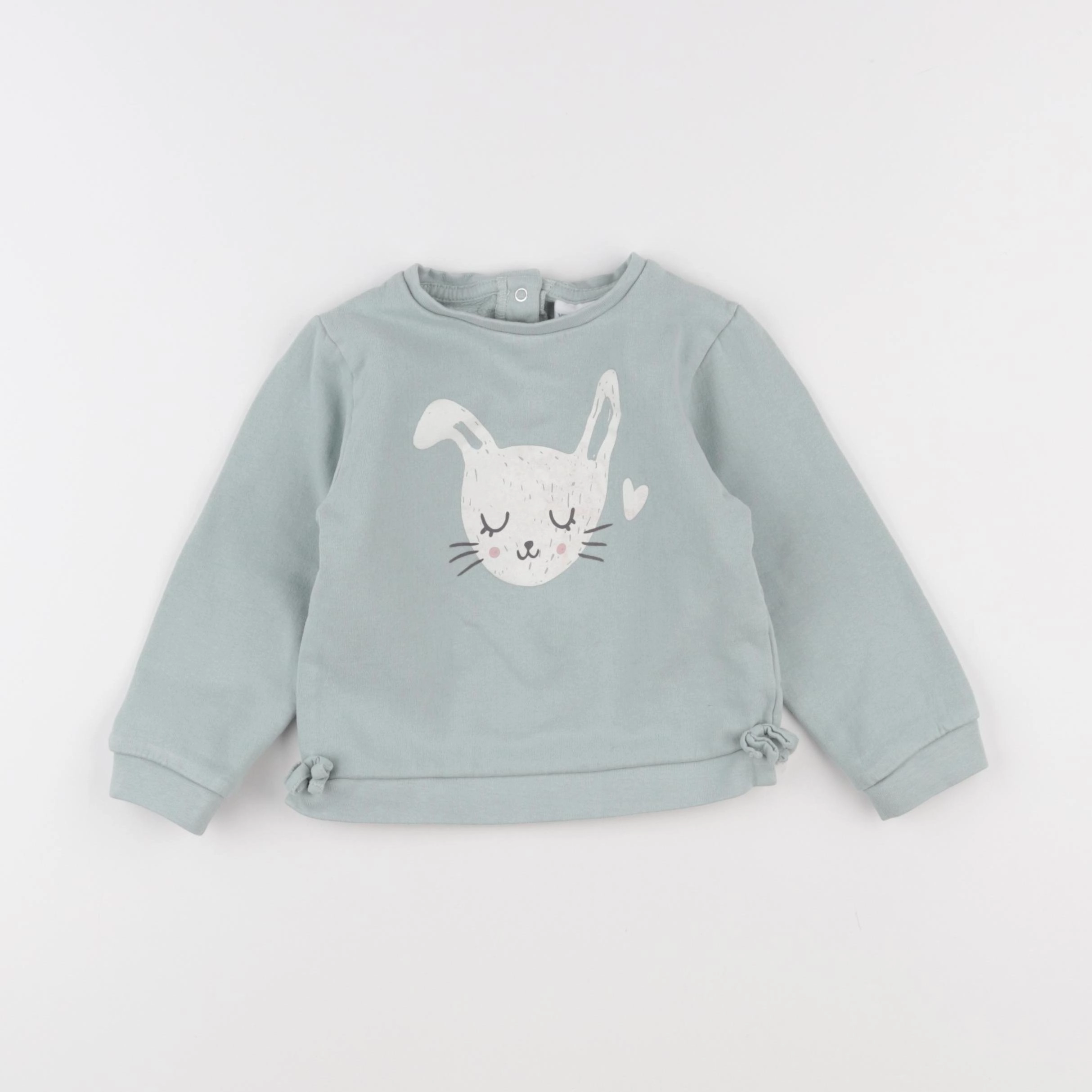 Vertbaudet - sweat bleu - 3 mois