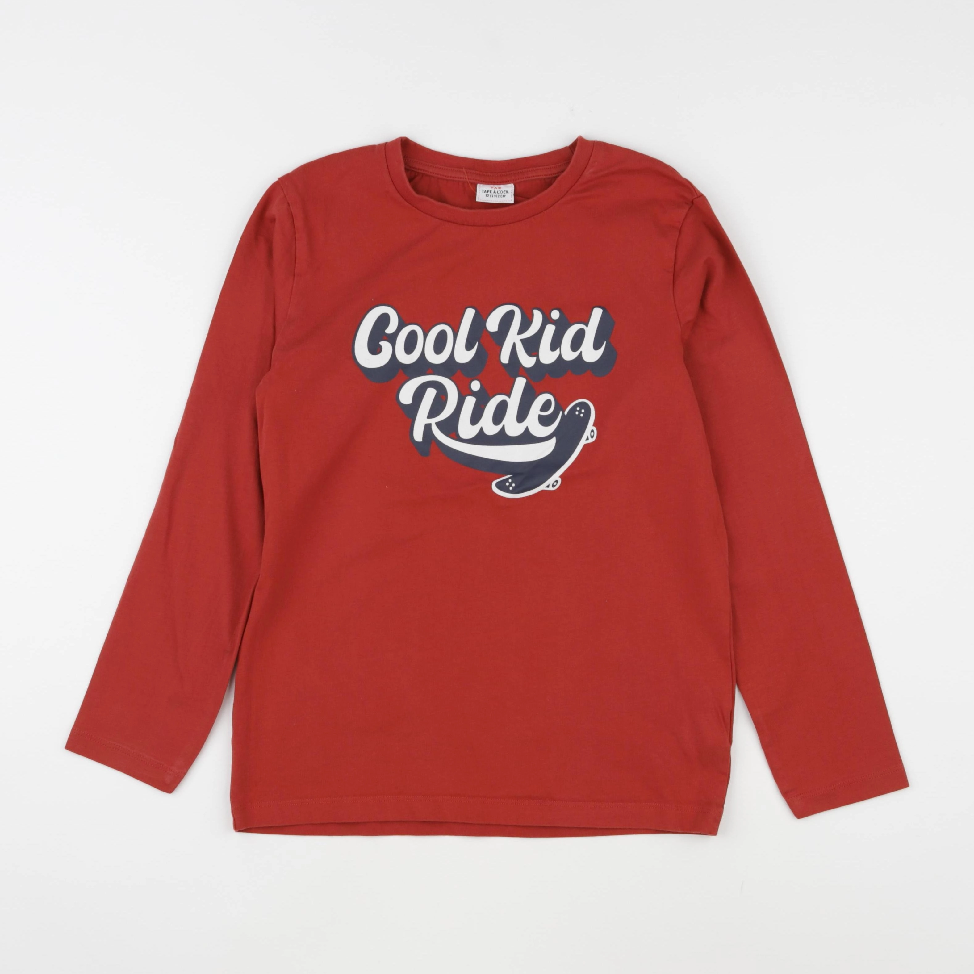 Tape à l'oeil - tee-shirt rouge - 10 ans