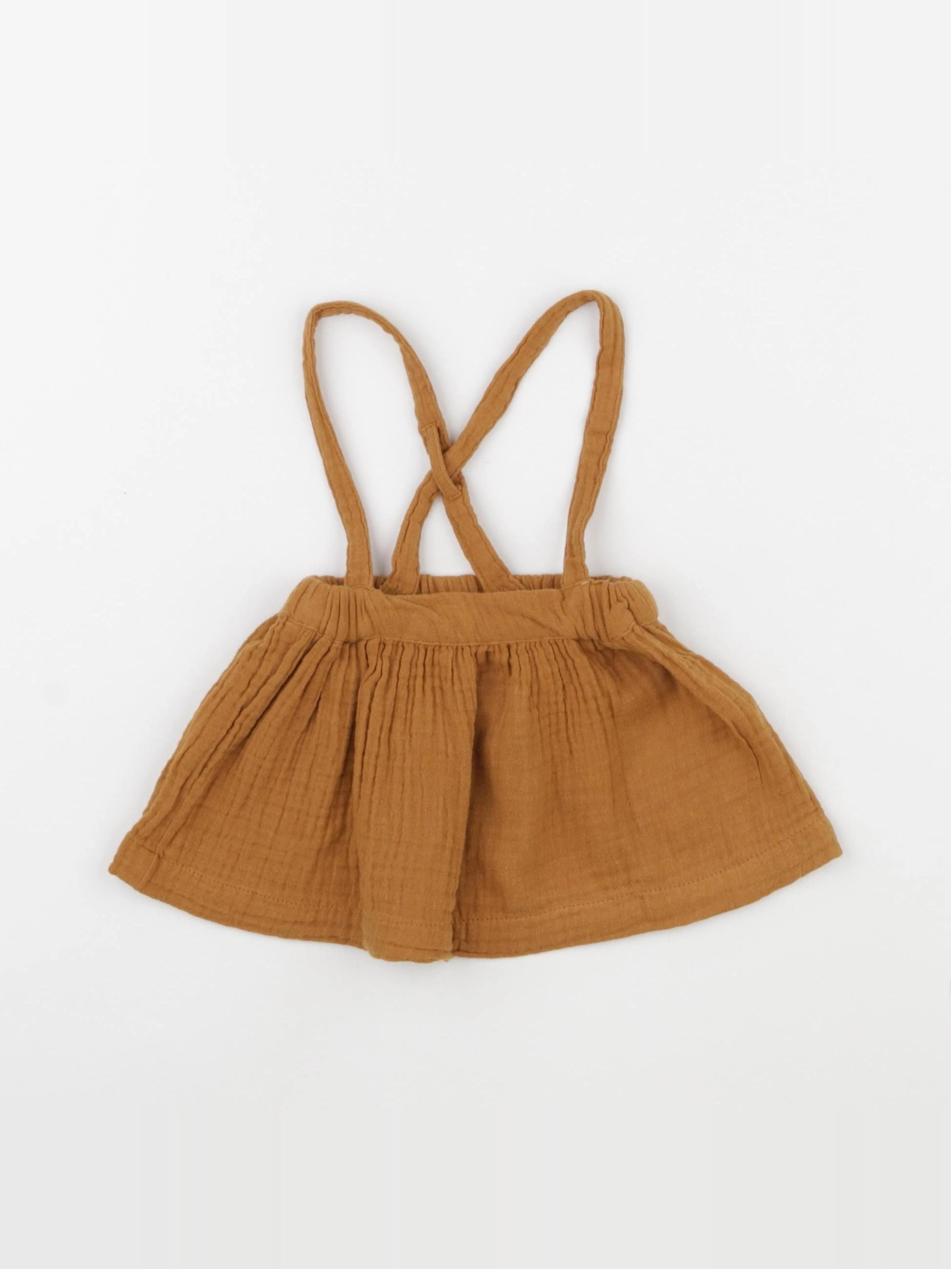 Vertbaudet - robe marron - 6 mois