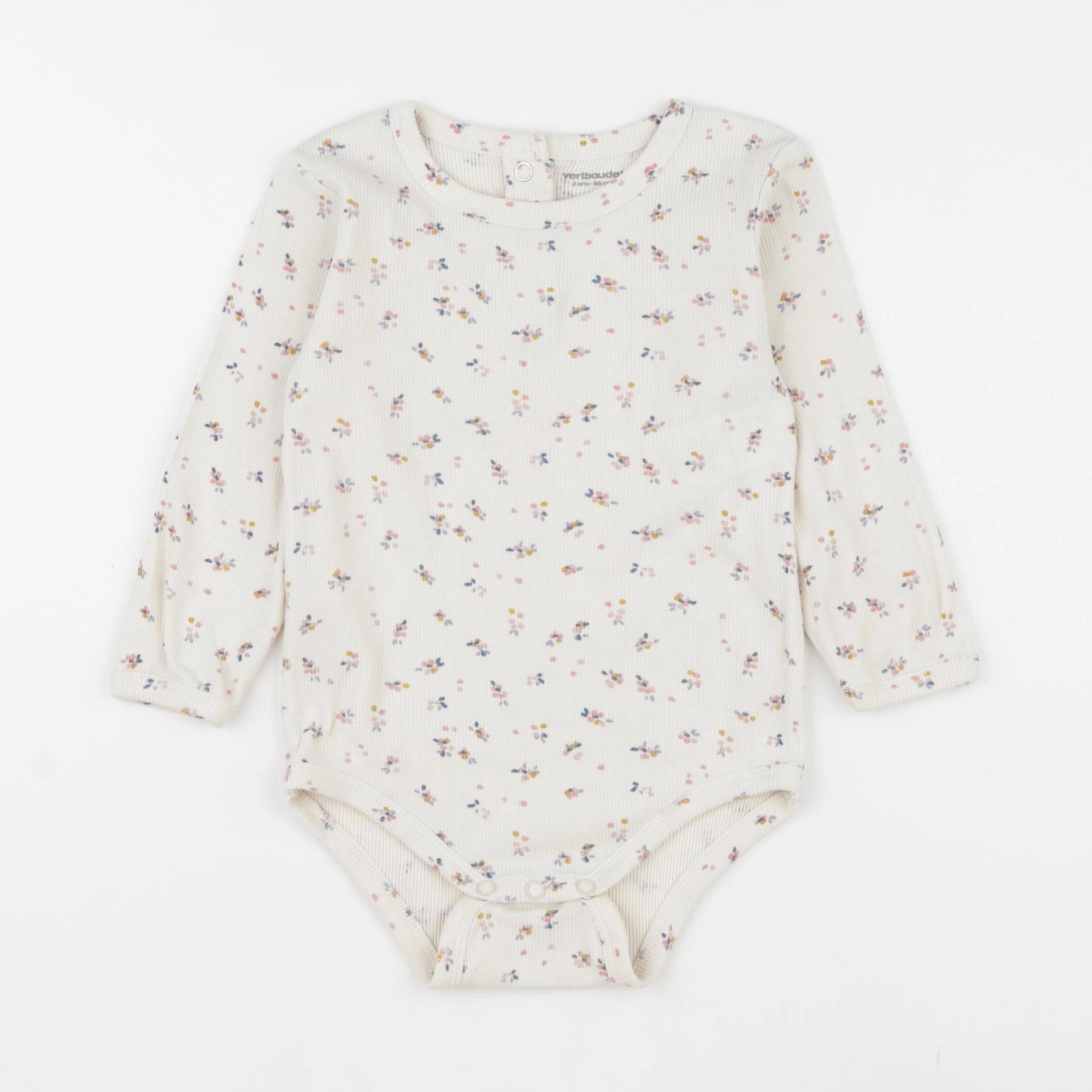 Vertbaudet - body beige - 2 ans