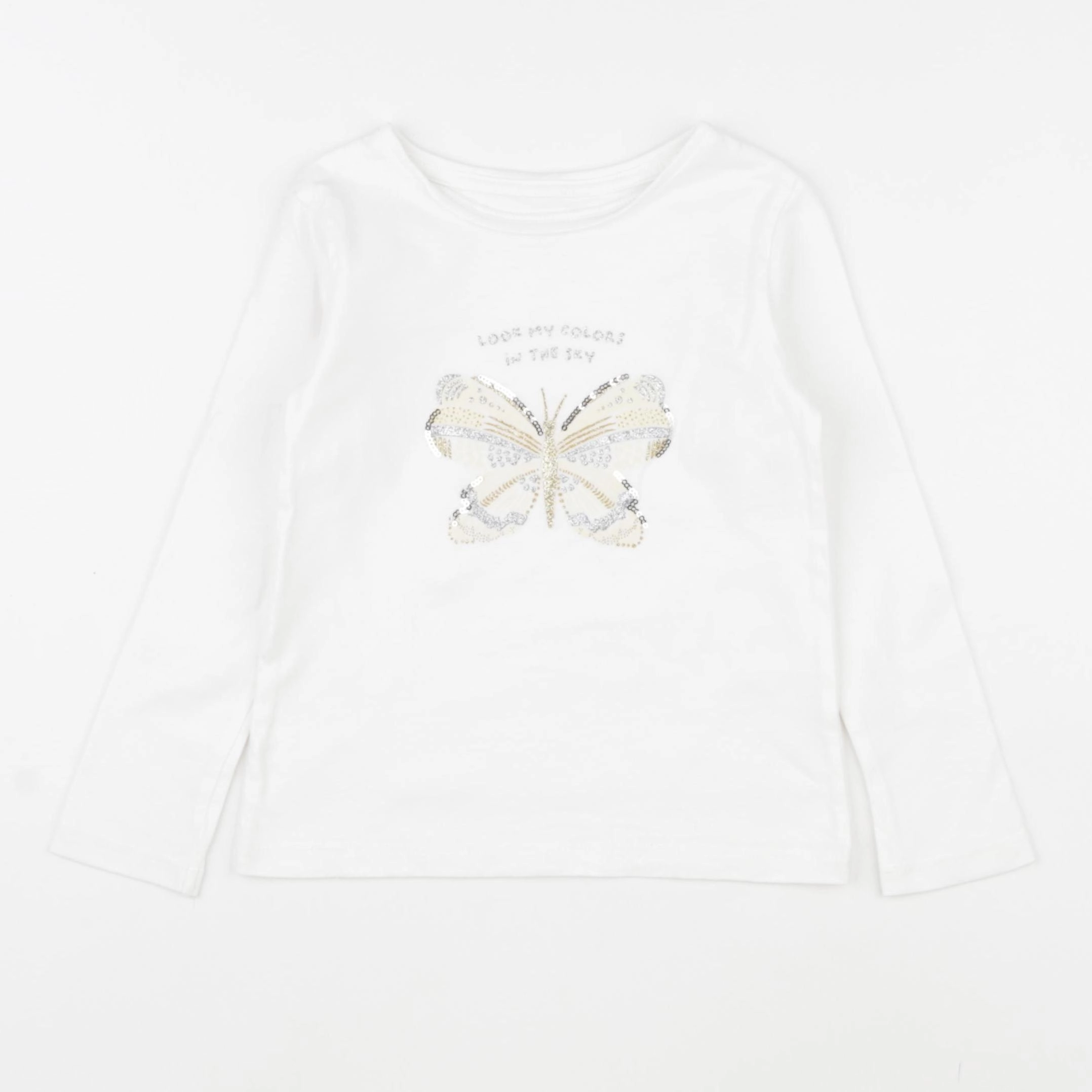 Vertbaudet - tee-shirt blanc - 3 ans