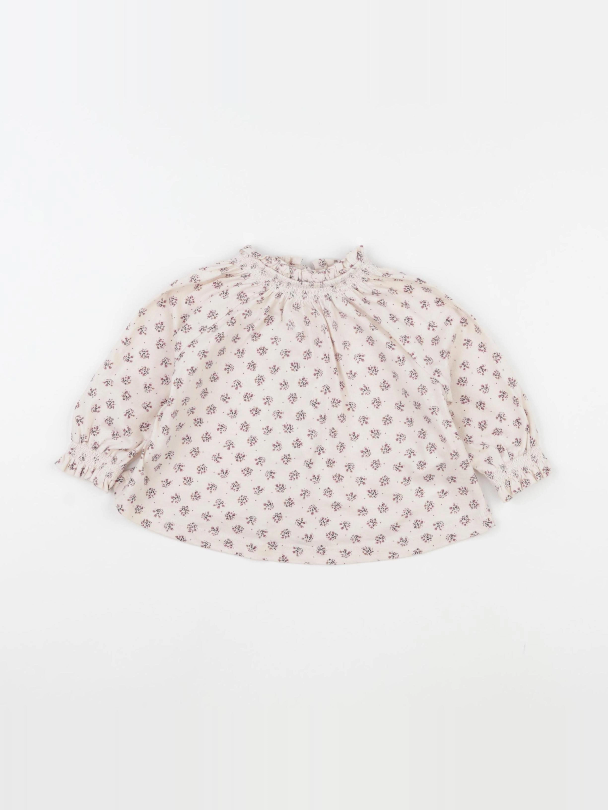 Vertbaudet - tee-shirt multicolore - 6 mois