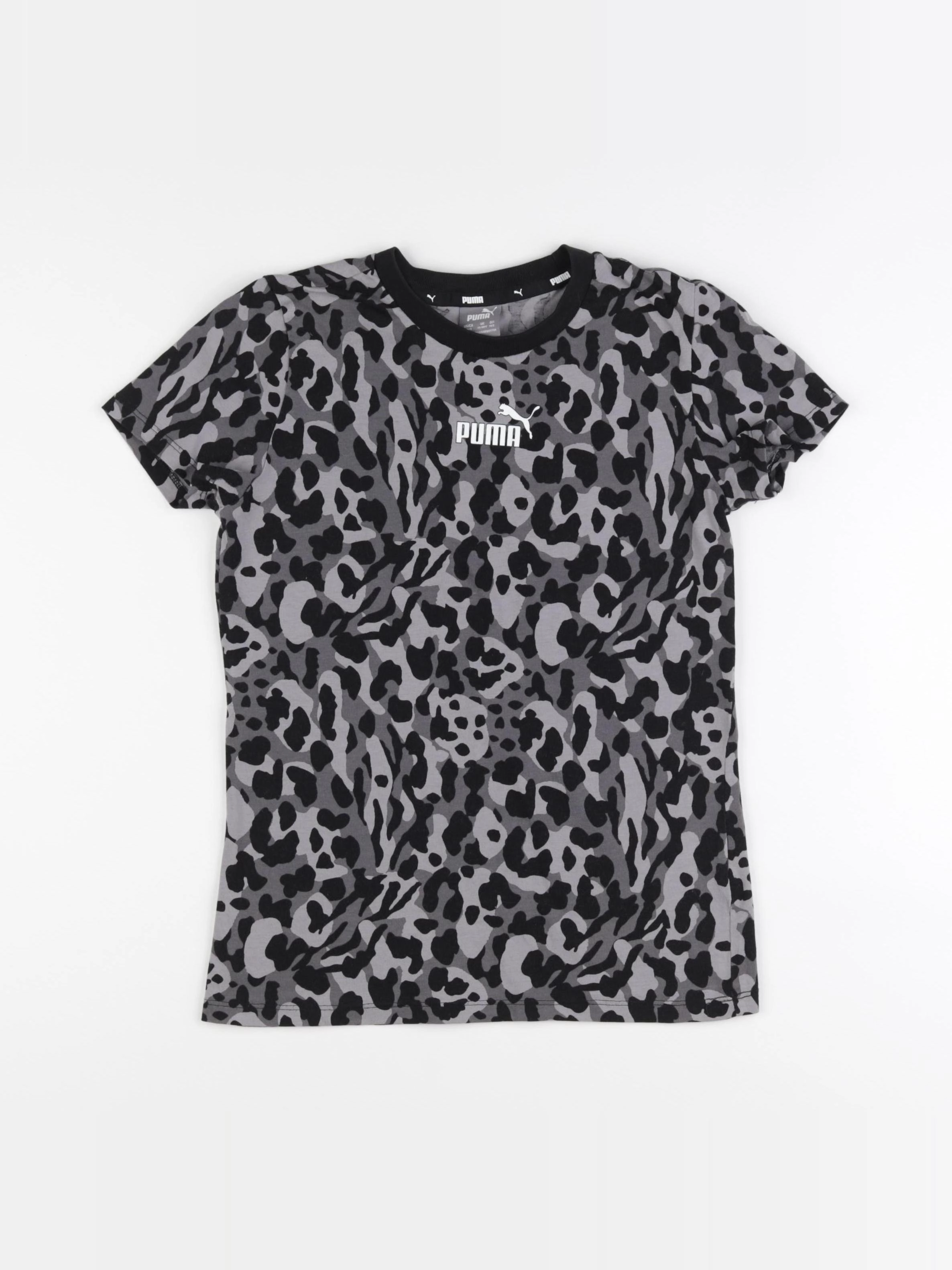 Puma - tee-shirt gris - 11/12 ans