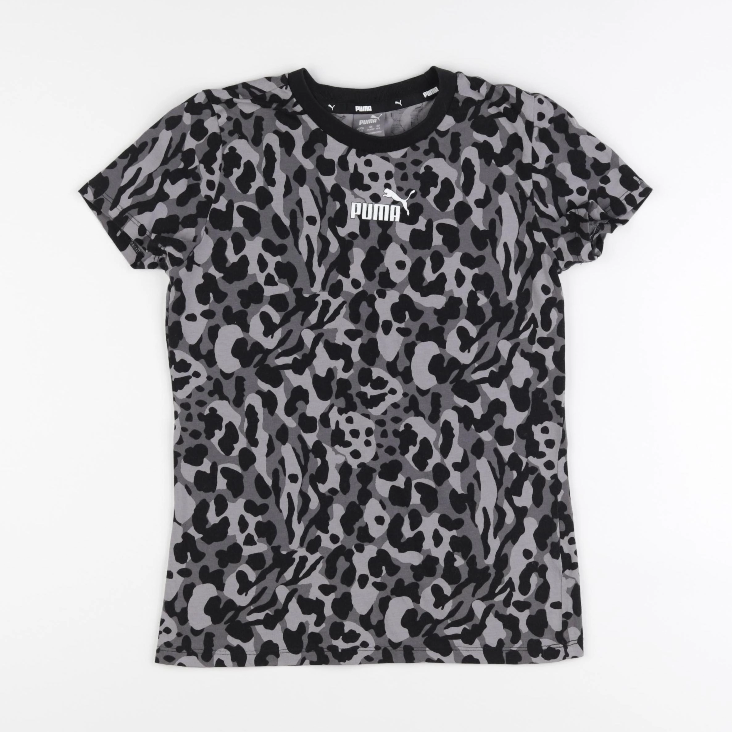 Puma - tee-shirt gris - 11/12 ans