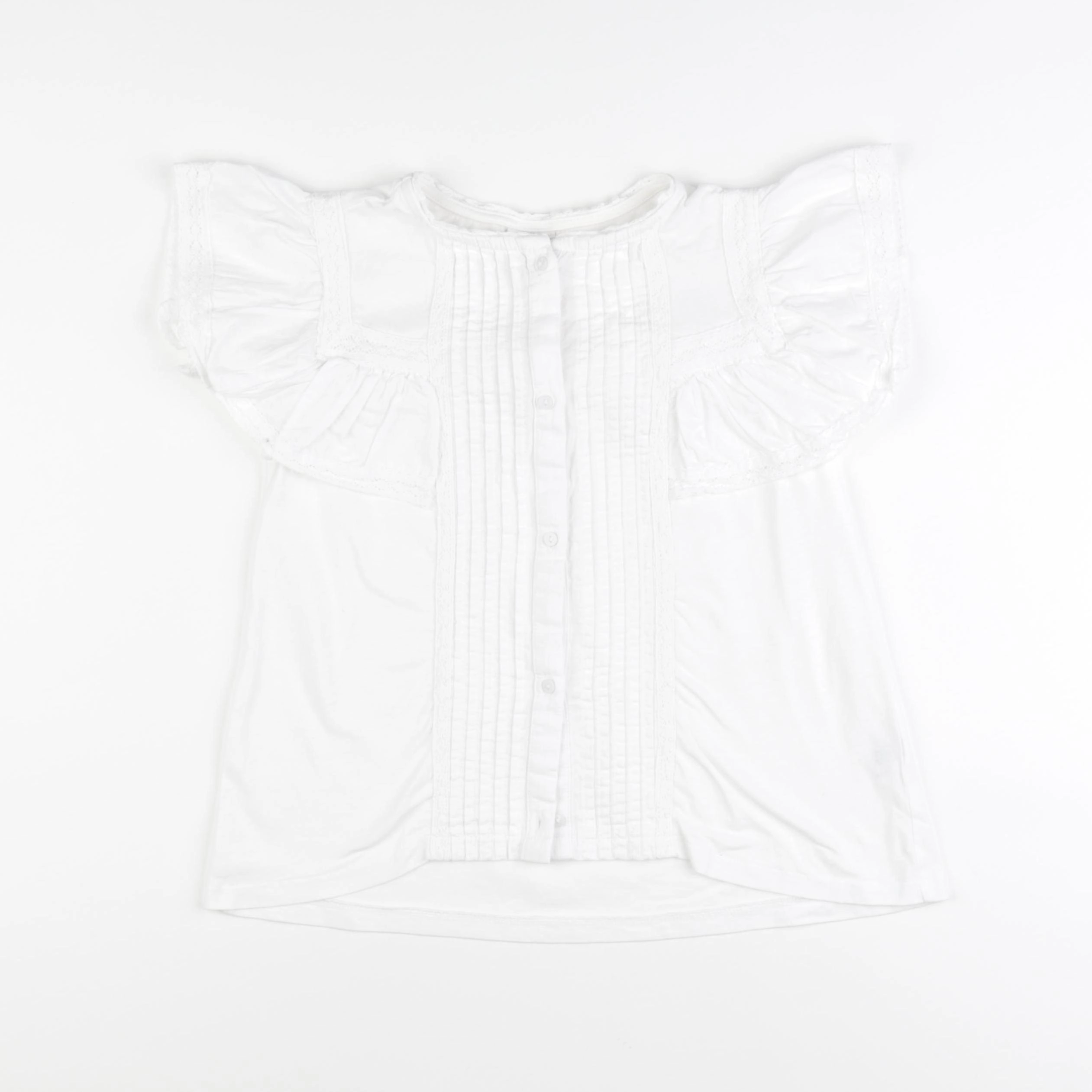 Zara - blouse blanc - 11/12 ans