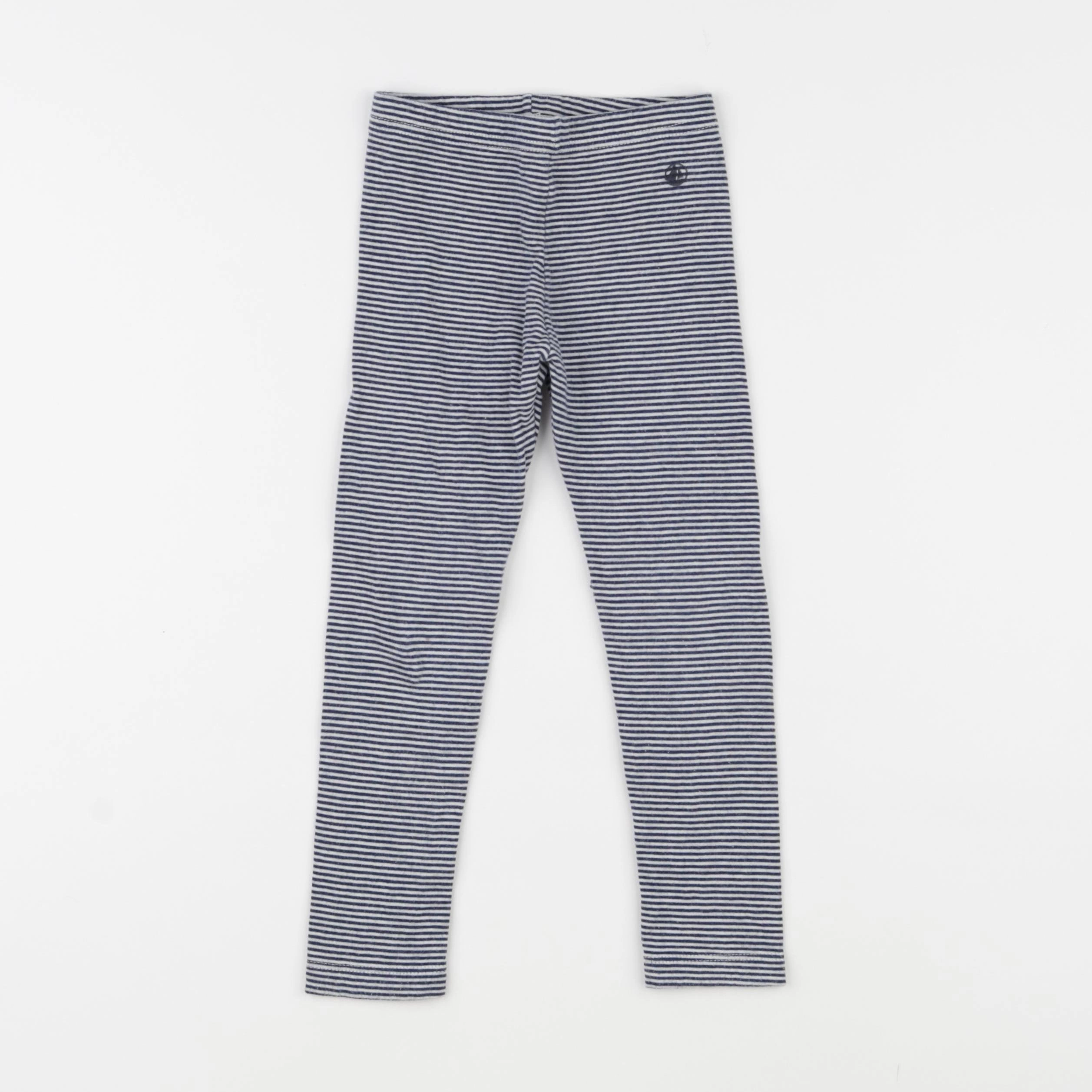 Petit Bateau - legging bleu - 3 ans
