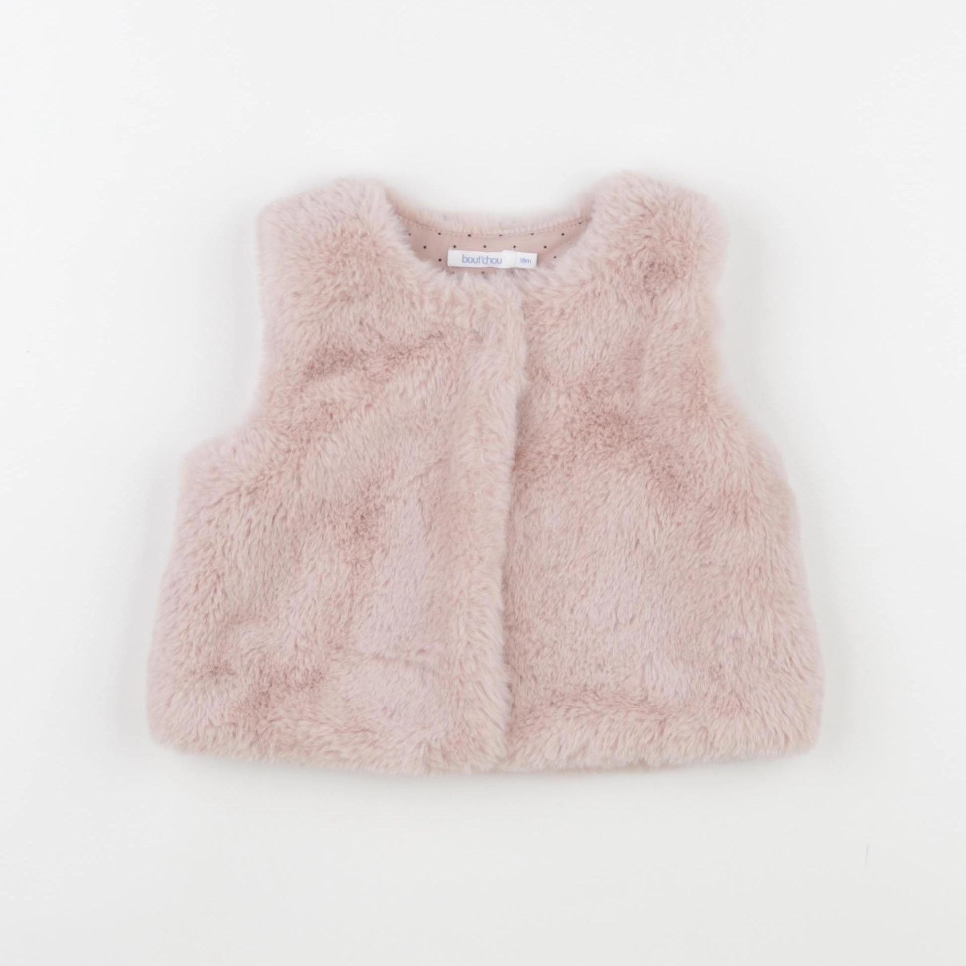 Boutchou - gilet rose - 18 mois