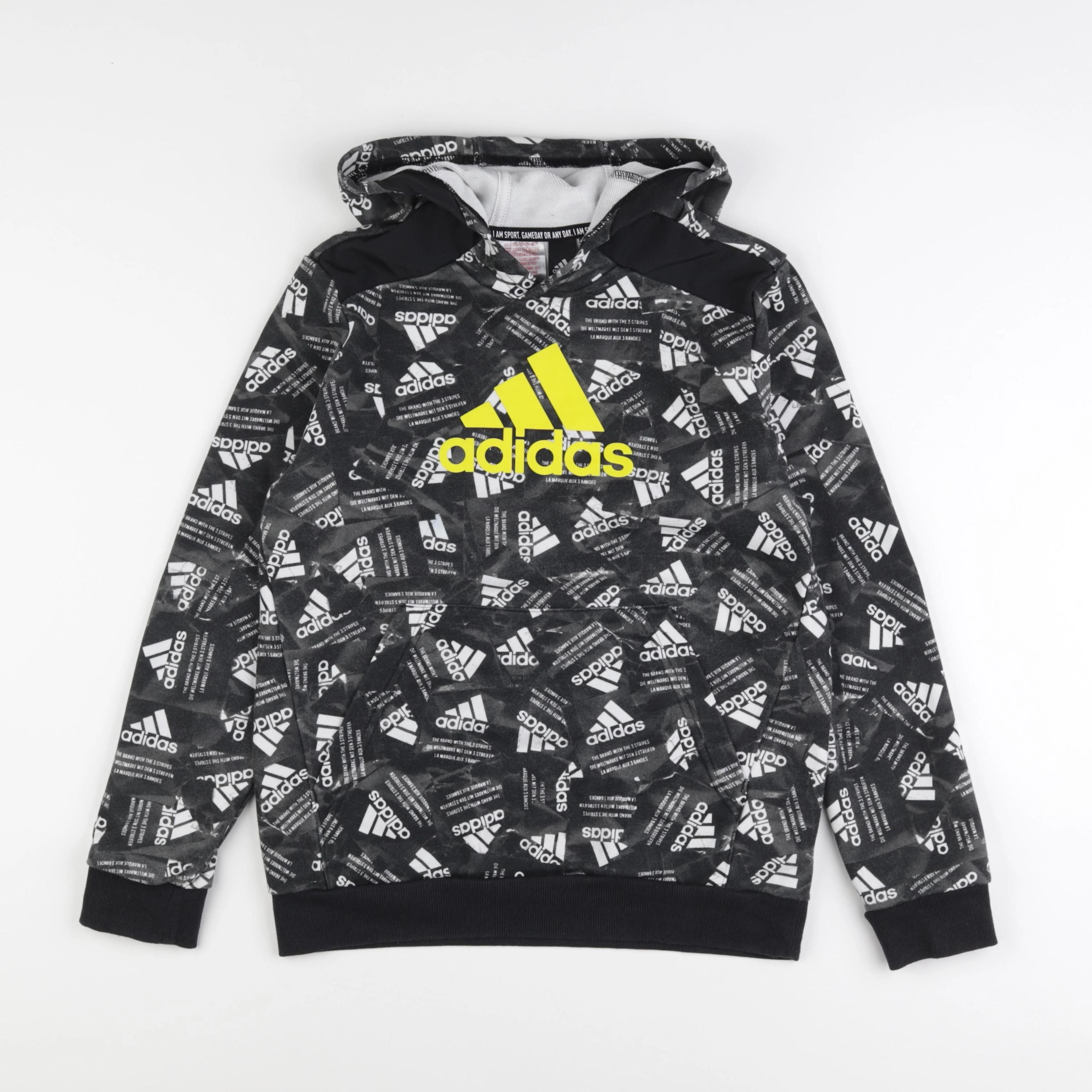 Adidas - sweat gris - 11/12 ans