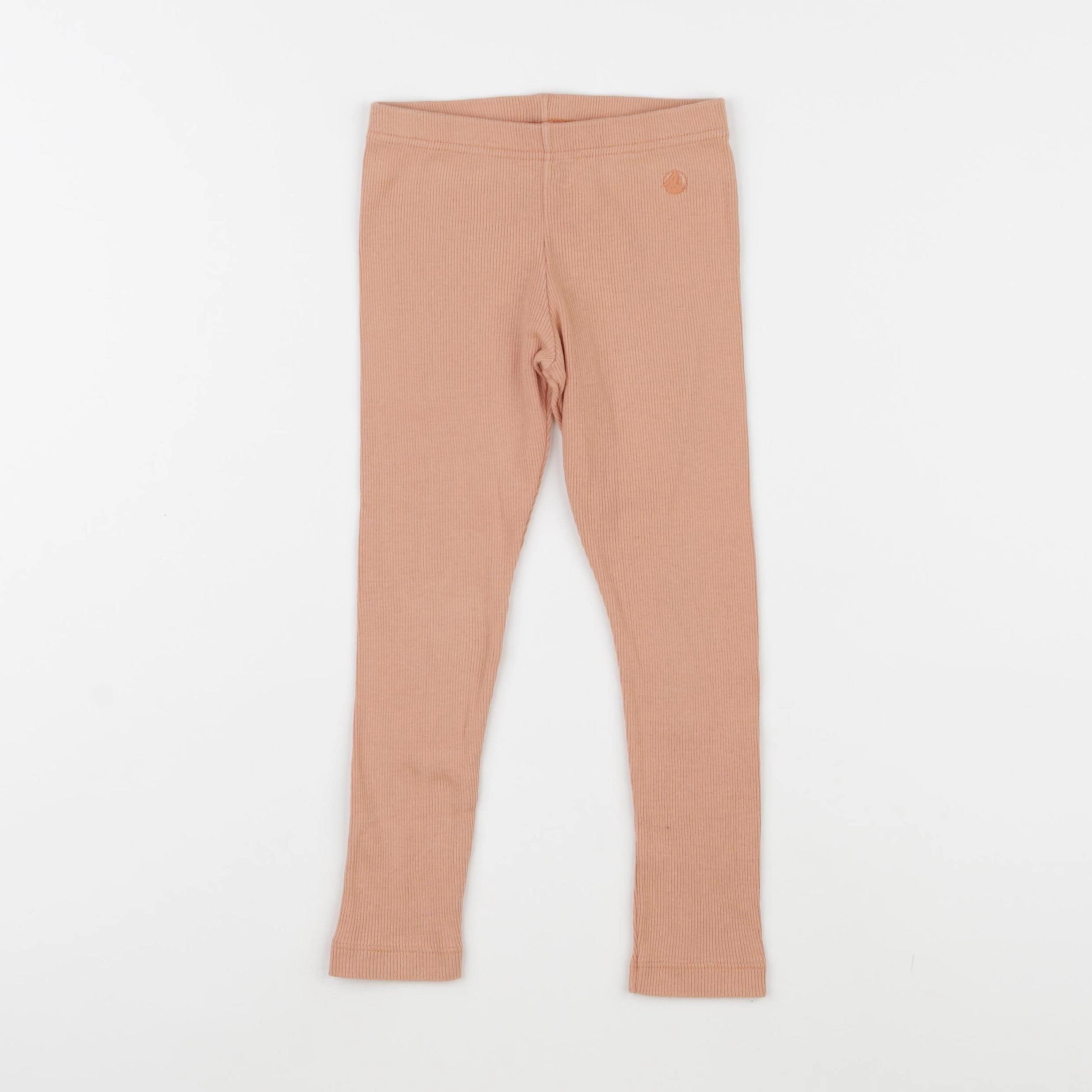 Petit Bateau - legging orange - 3 ans