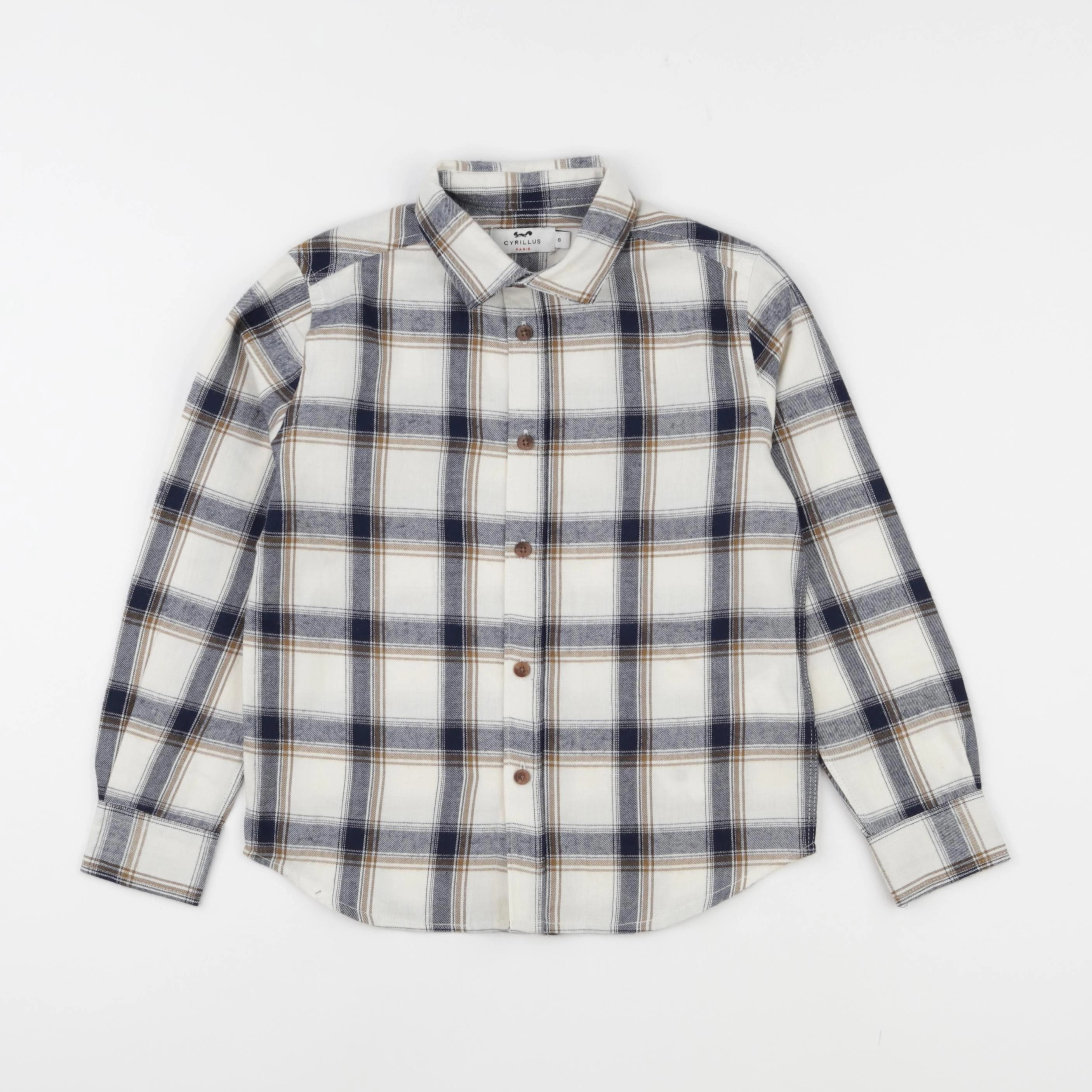 Cyrillus - chemise multicolore - 6 ans