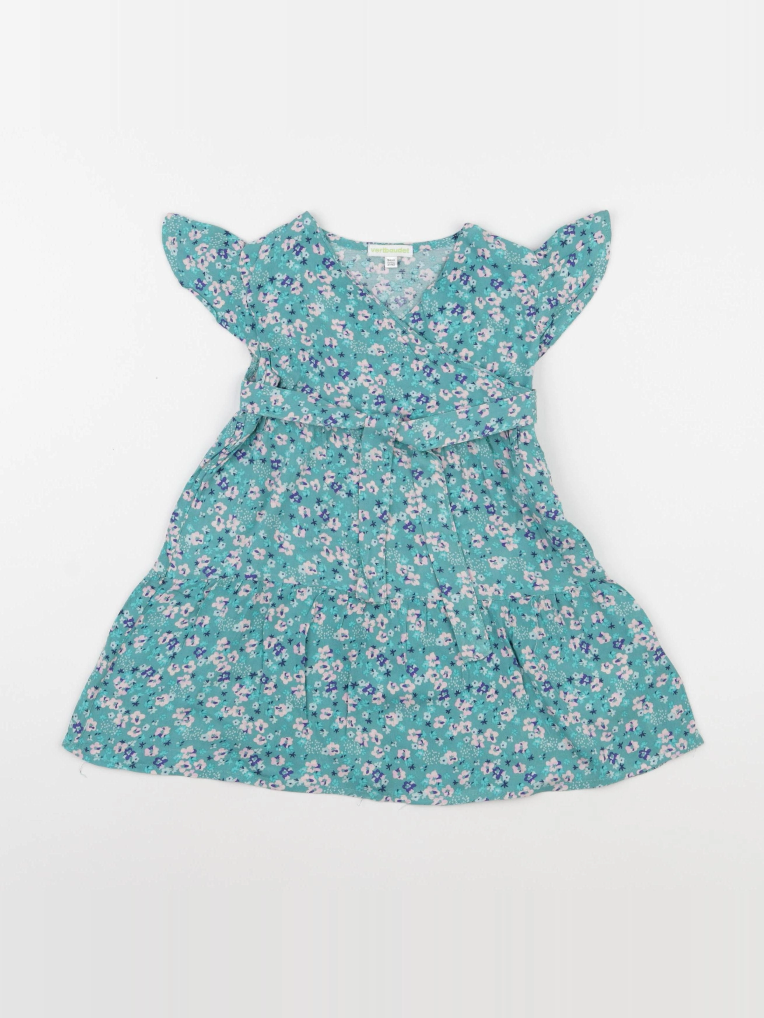 Vertbaudet - robe bleu - 3 ans