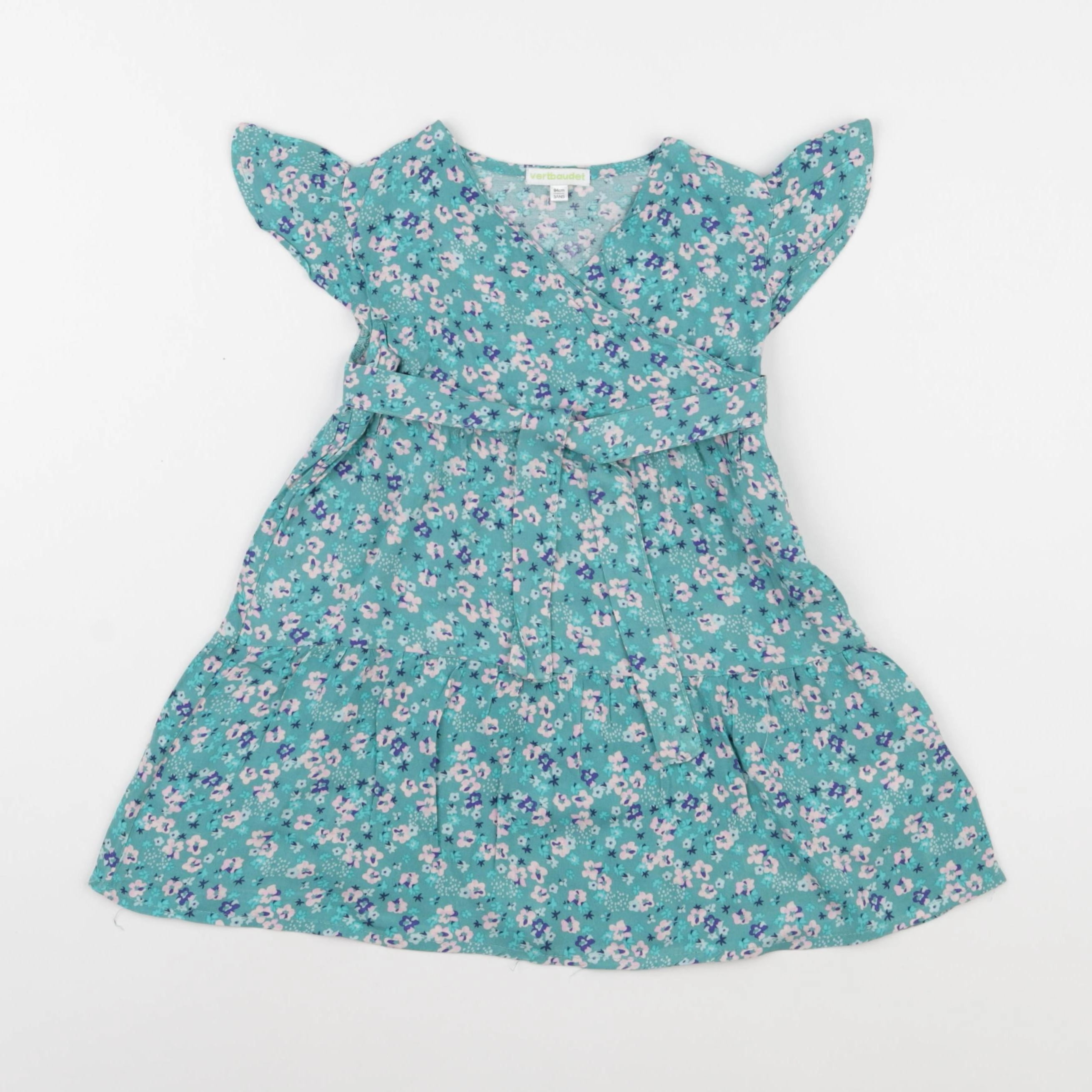 Vertbaudet - robe bleu - 3 ans