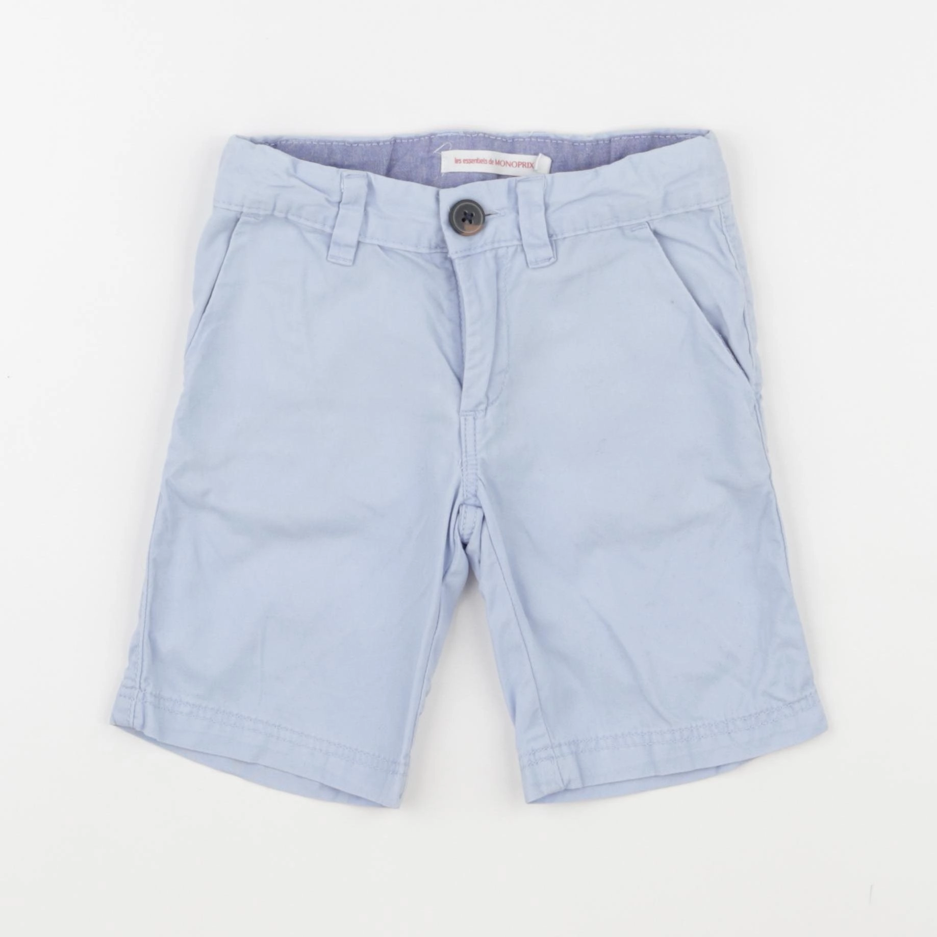 Monoprix - short bleu - 3 ans