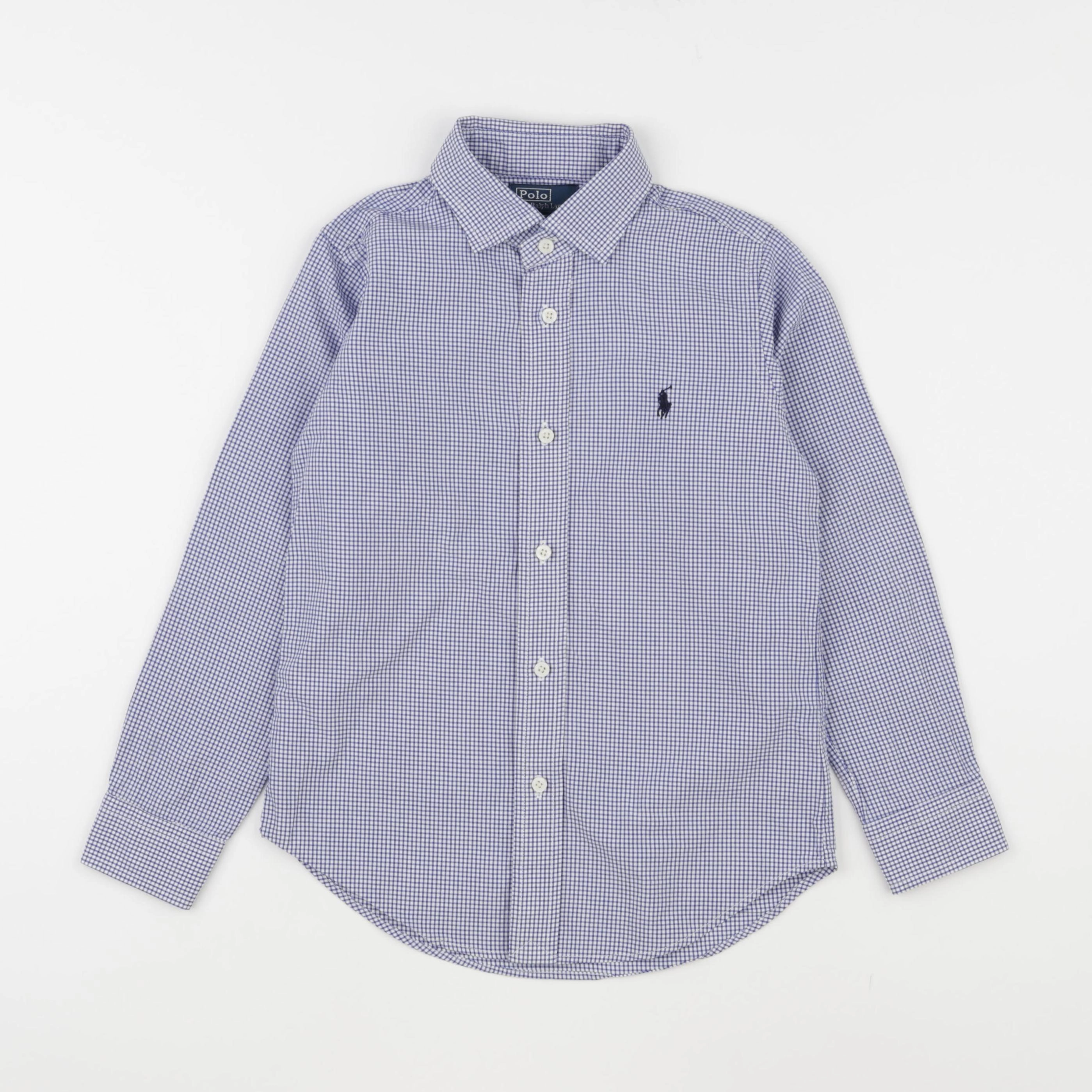 Ralph Lauren - chemise bleu - 6 ans