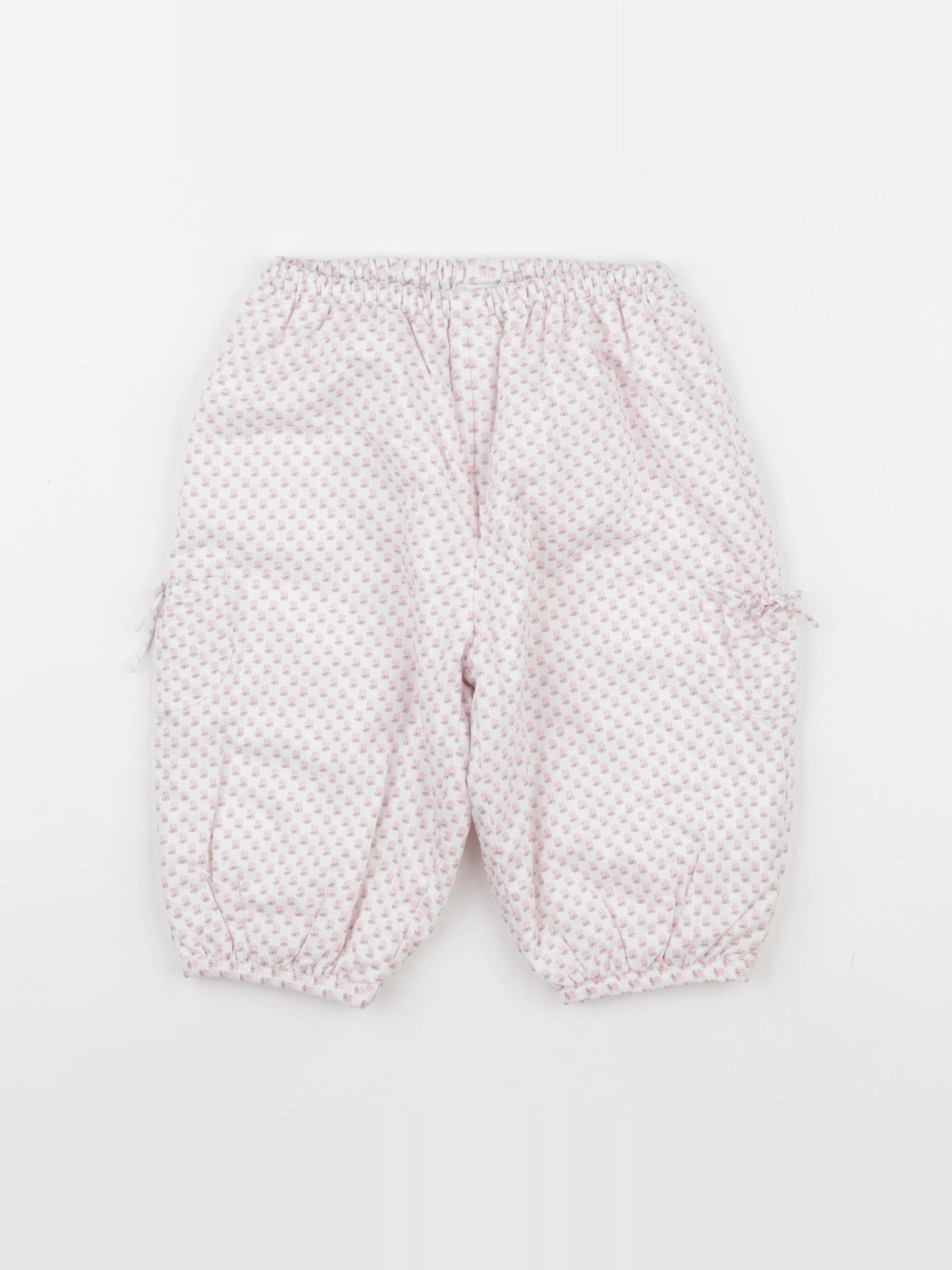 Jacadi - pantalon rose - 12 mois