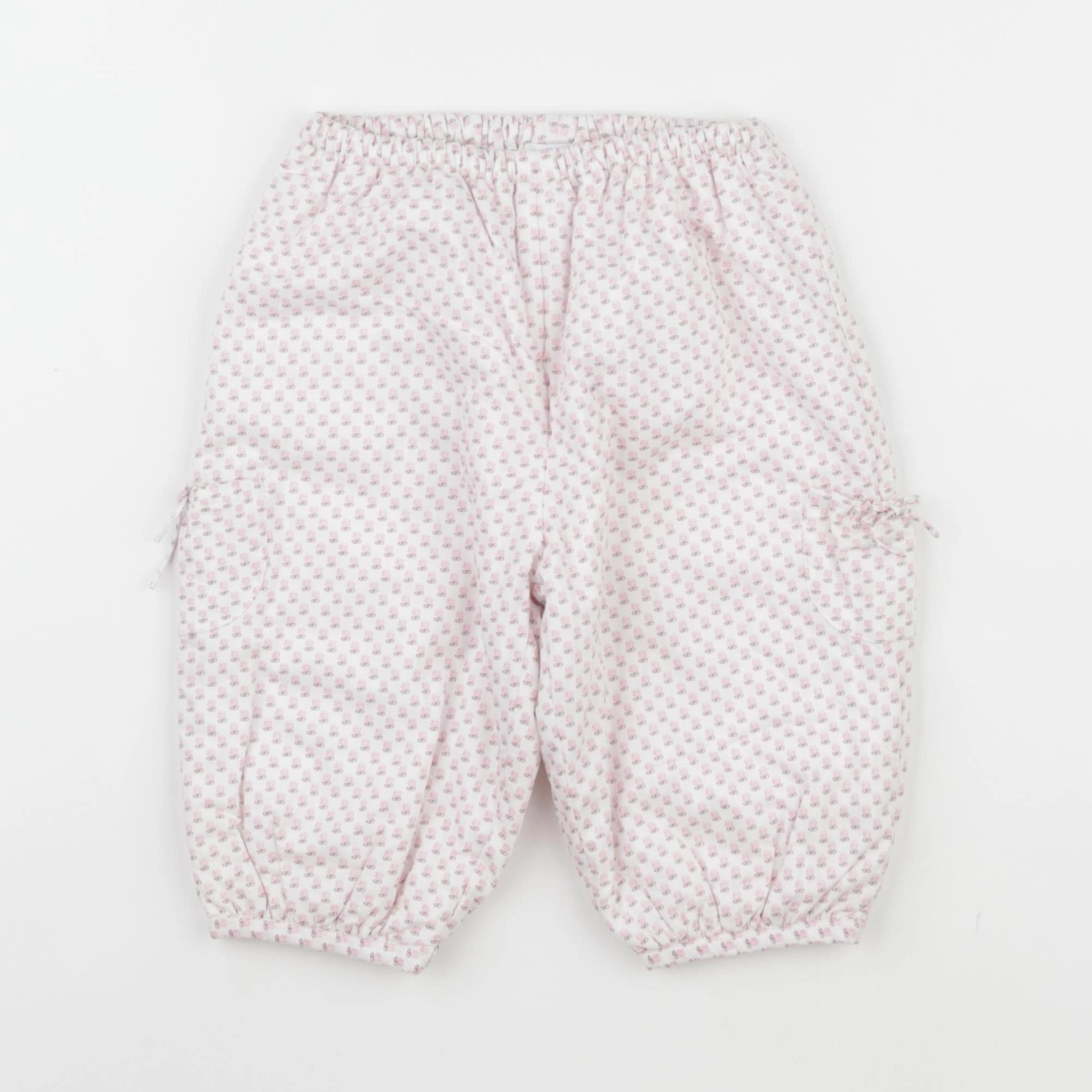Jacadi - pantalon rose - 12 mois