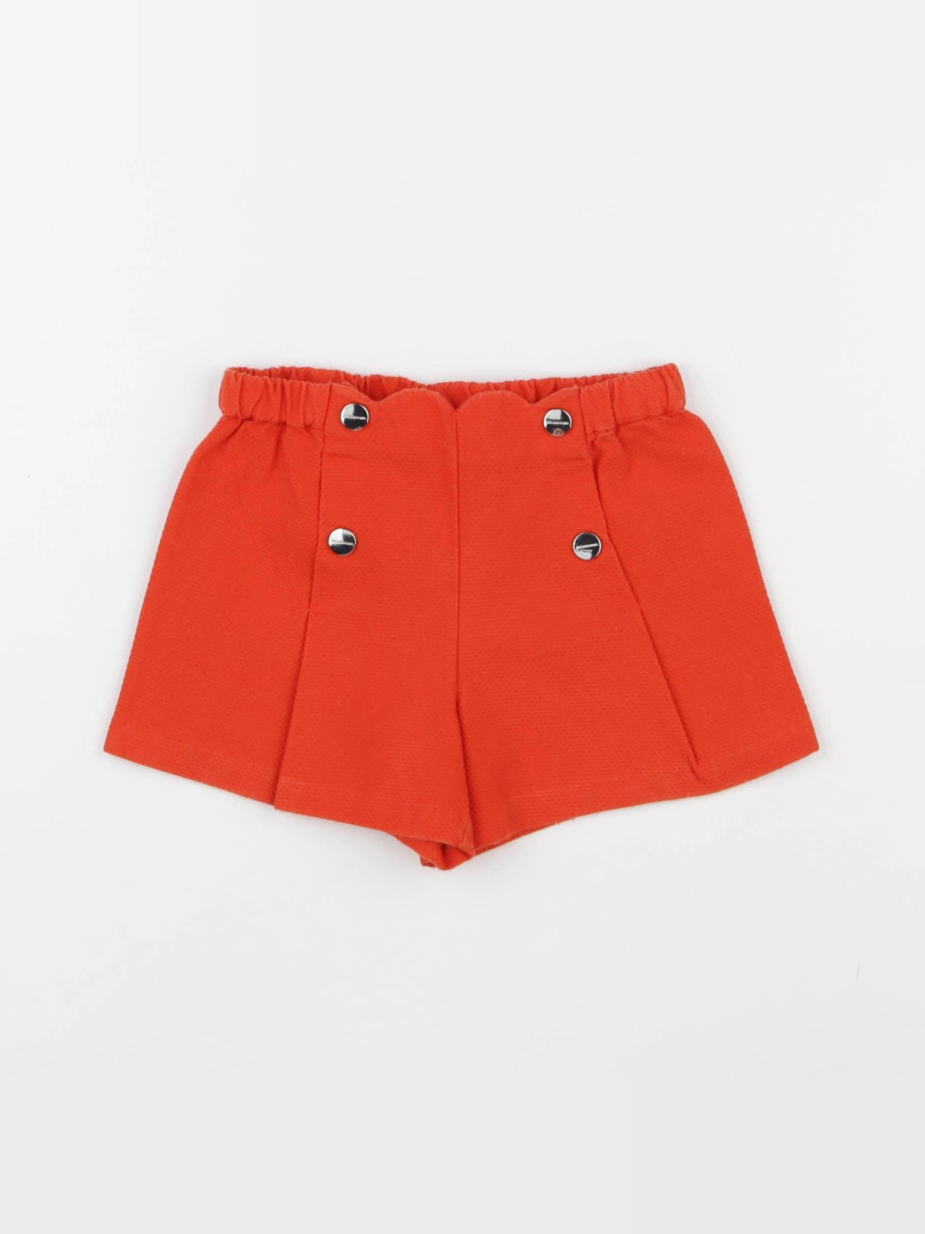 Jacadi - short orange - 24 mois