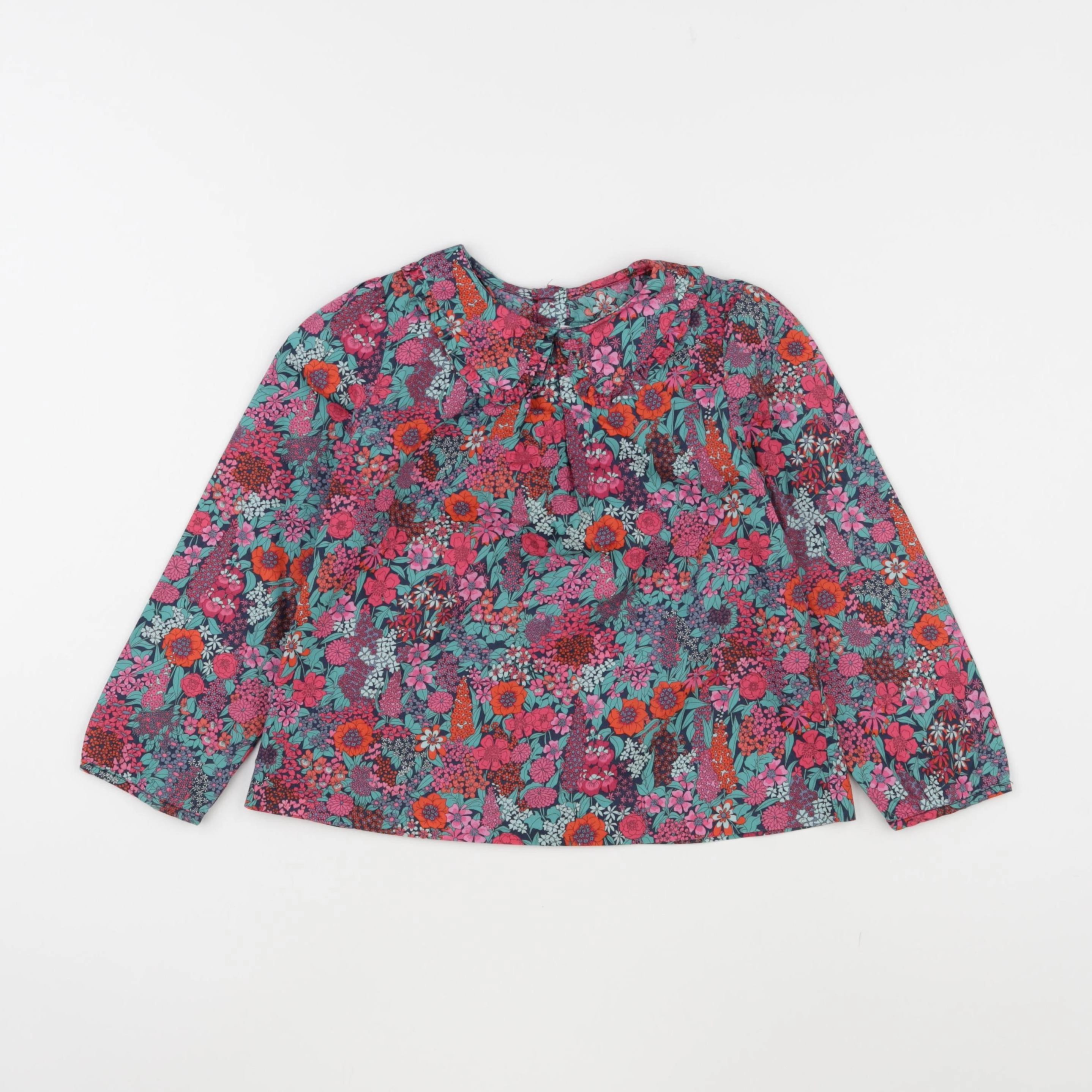 Jacadi - blouse liberty multicolore - 5 ans