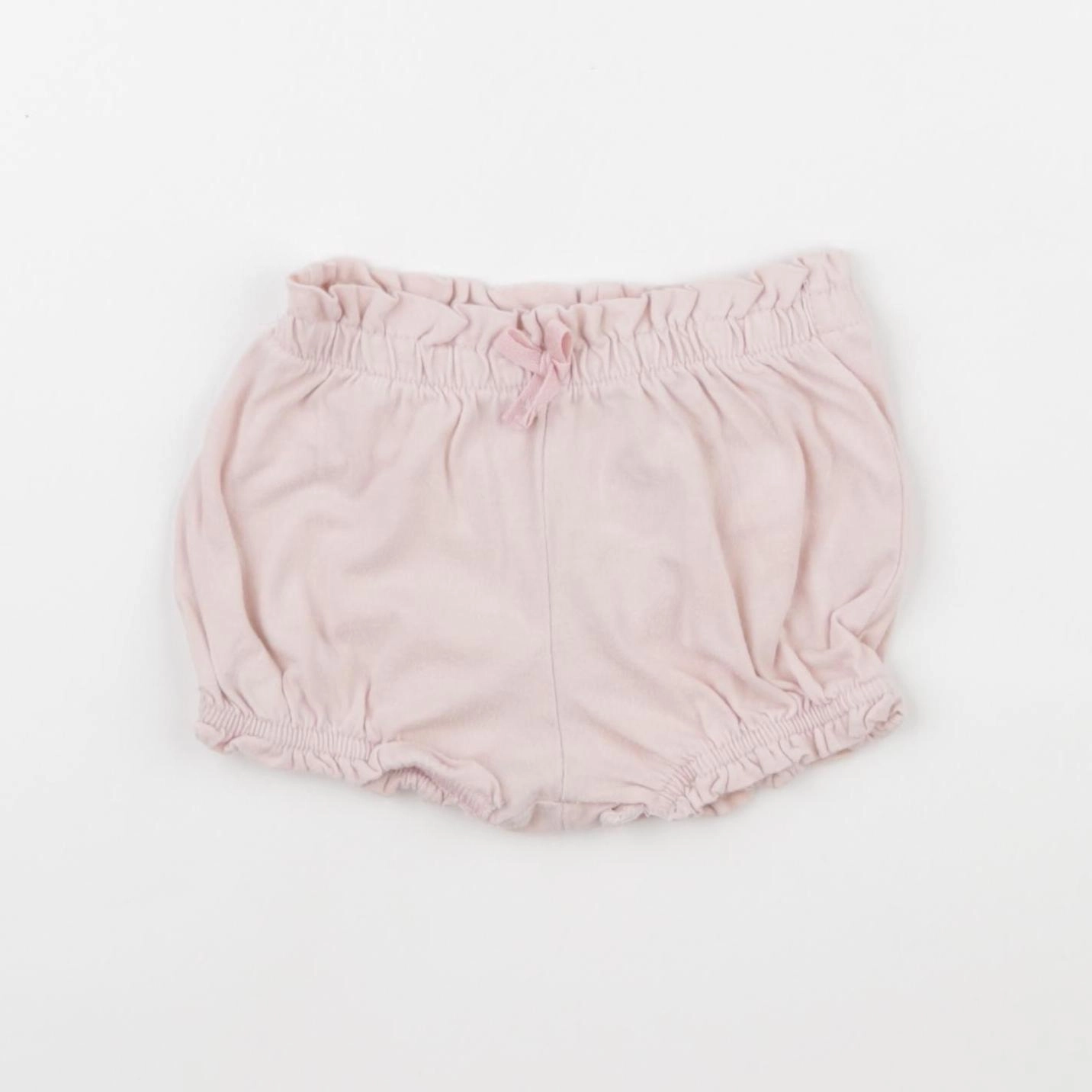 H&M - bloomer rose - 6/9 mois