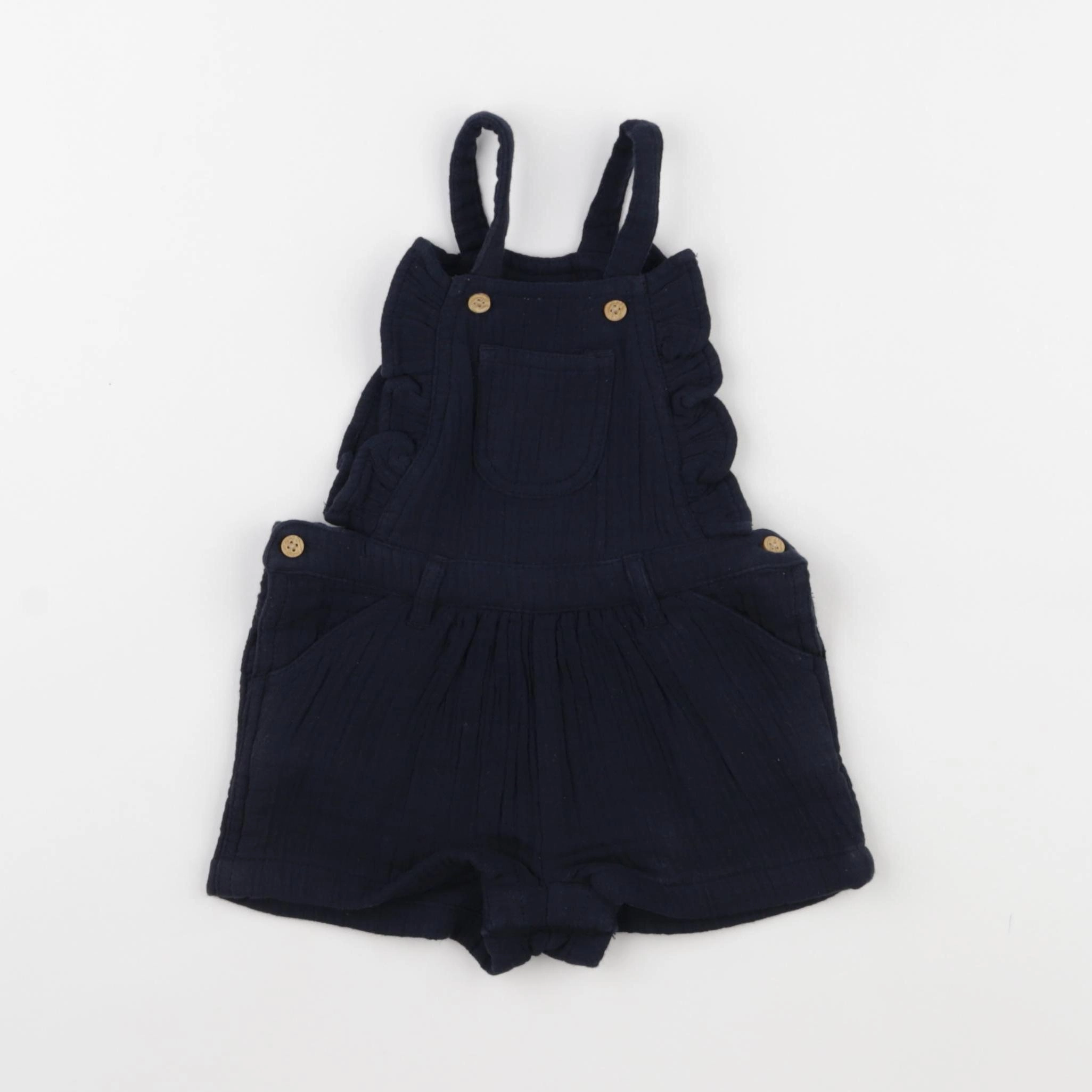 Boutchou - combinaison bleu - 9 mois