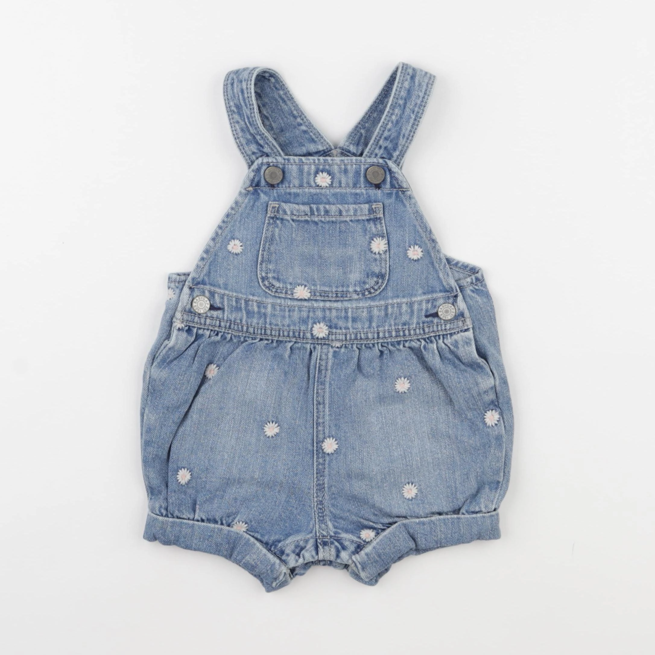 GAP - salopette bleu - 6/12 mois