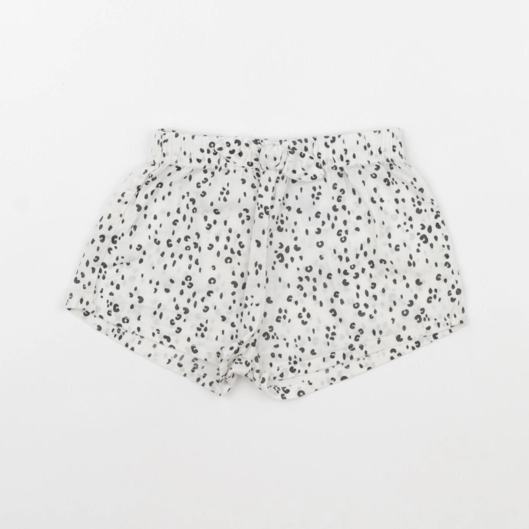 H&M - short beige - 3/6 mois