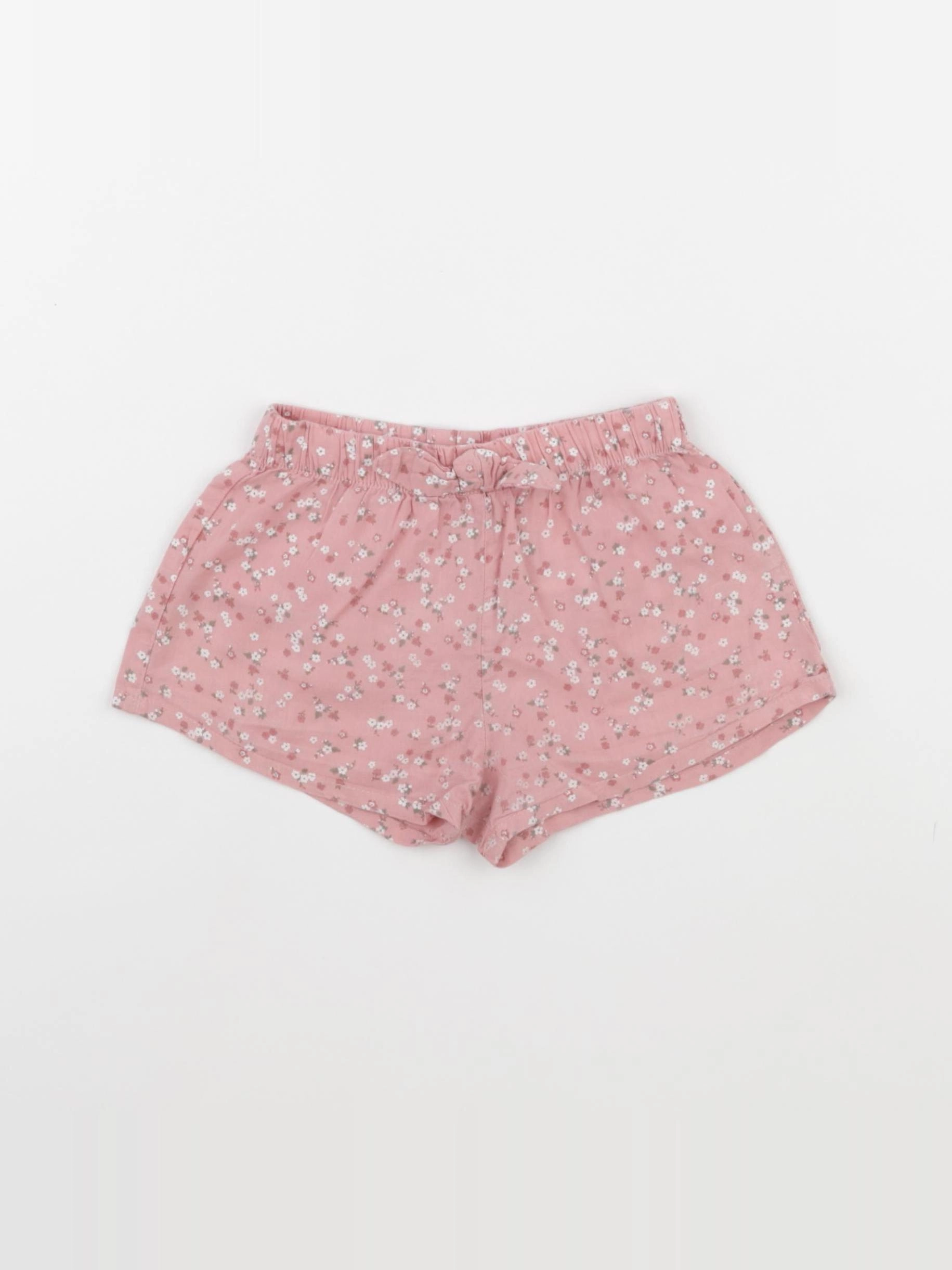 H&M - short rose - 3/6 mois