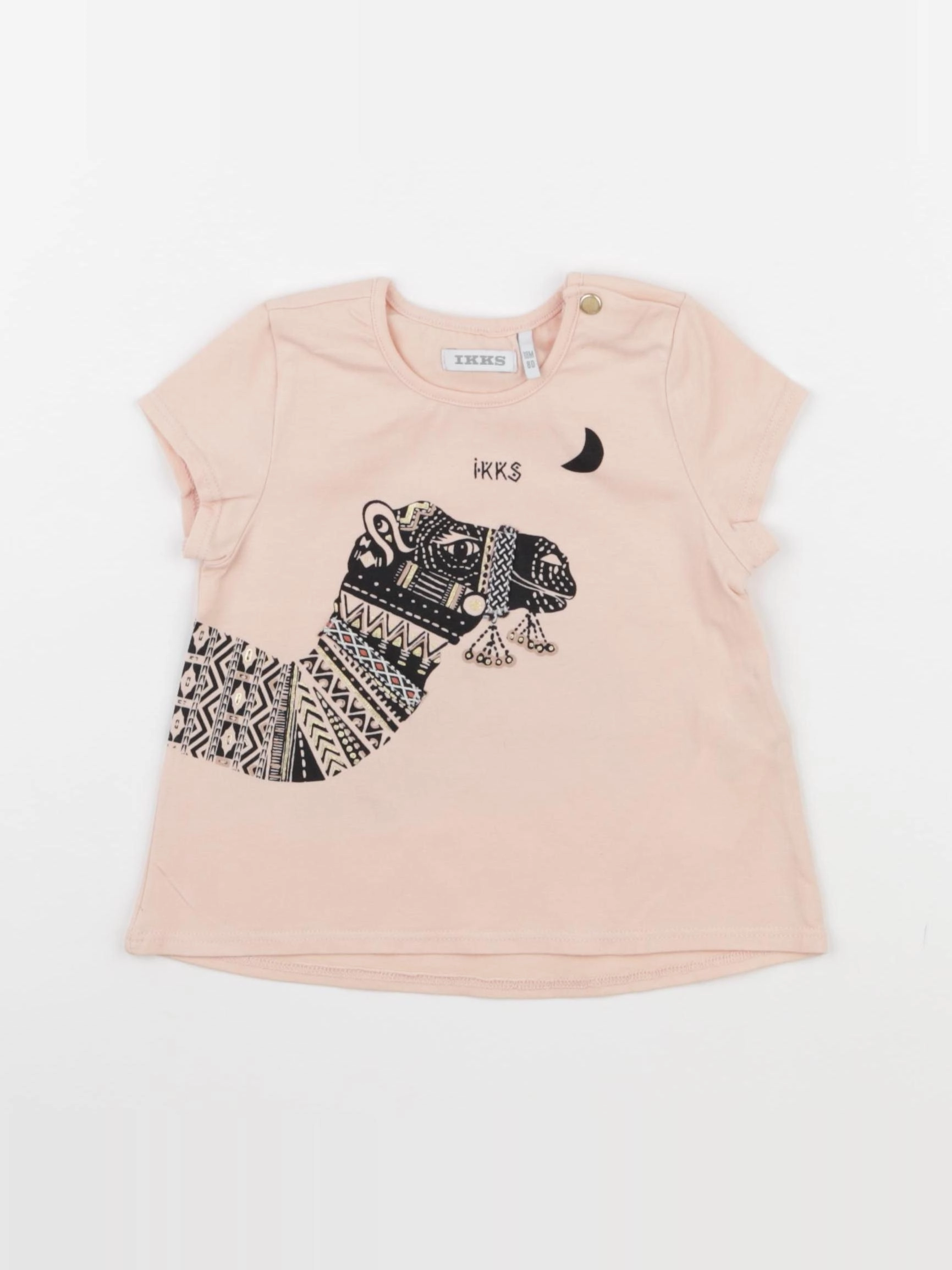 IKKS - tee-shirt orange - 18 mois