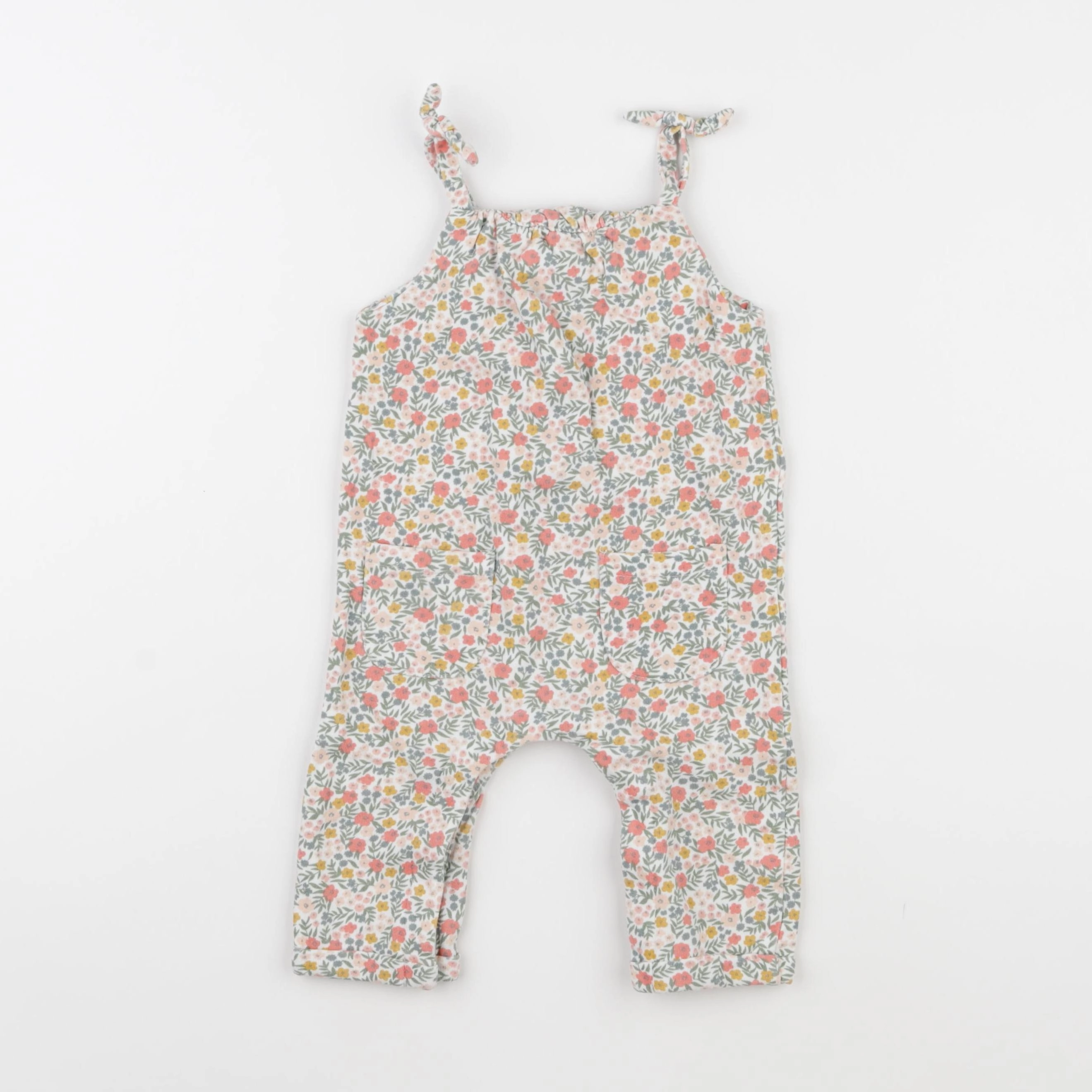 Vertbaudet - combinaison multicolore - 9 mois