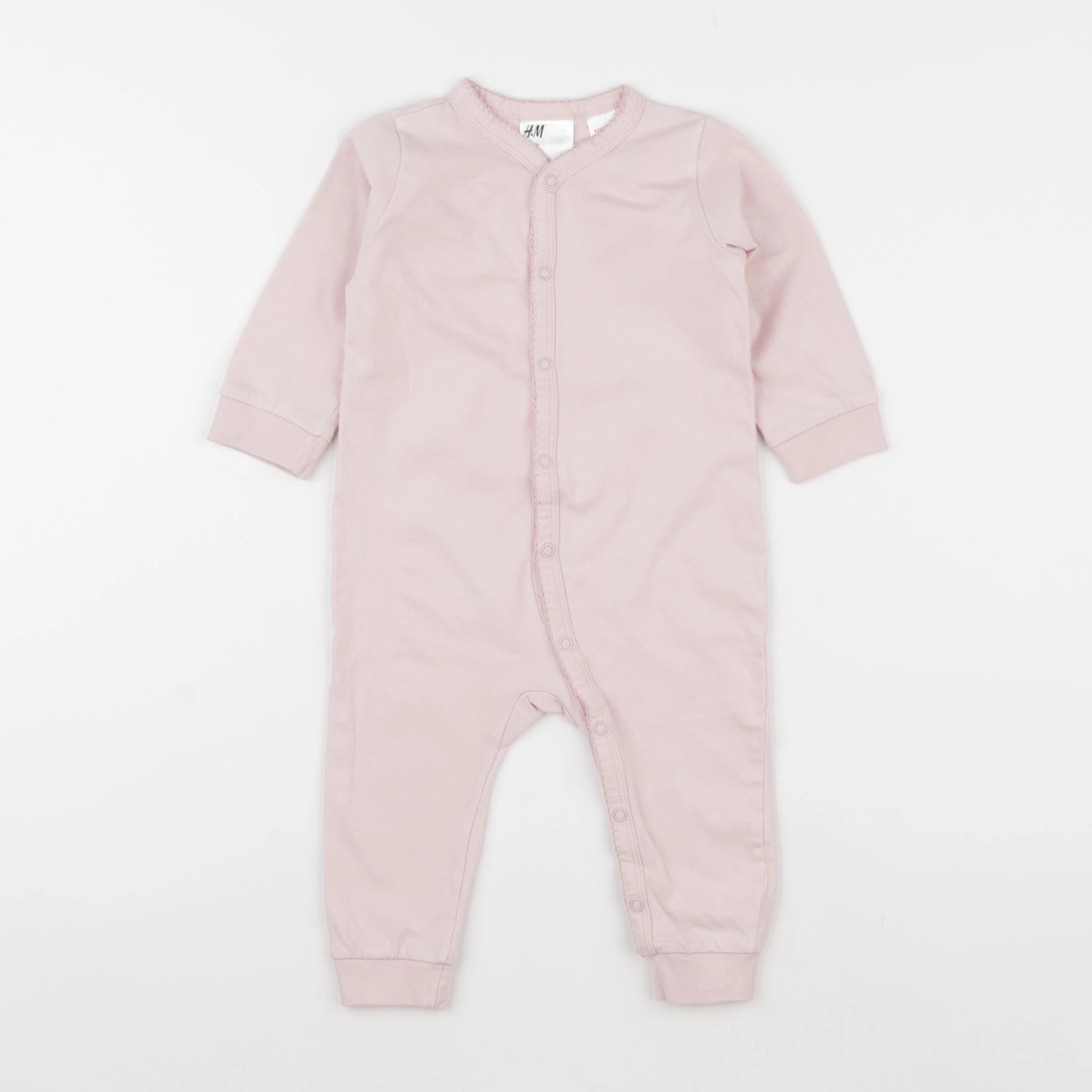 H&M - pyjama rose - 6/9 mois