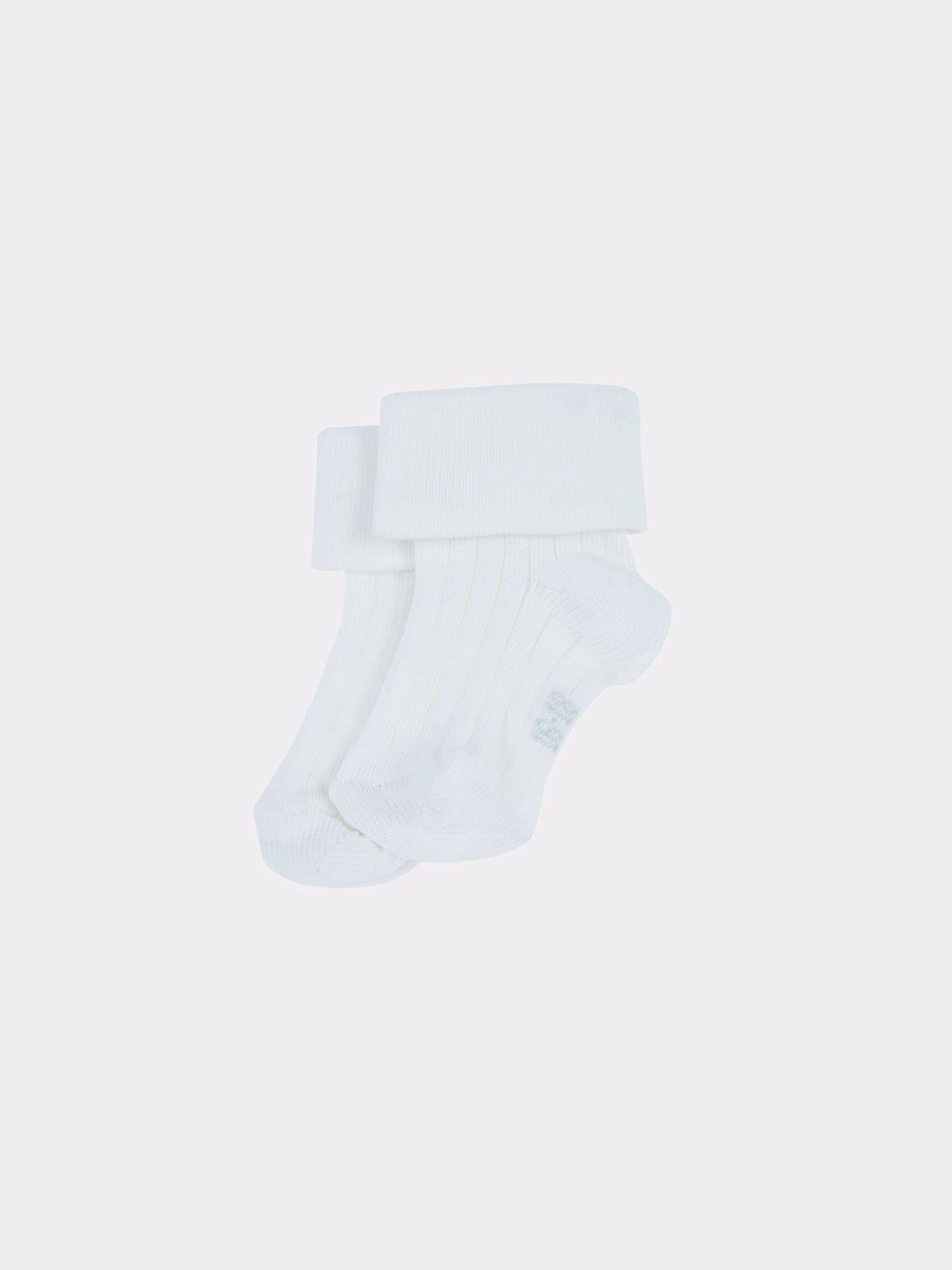 Little Cigogne - Chaussettes bébé écru - 3 mois