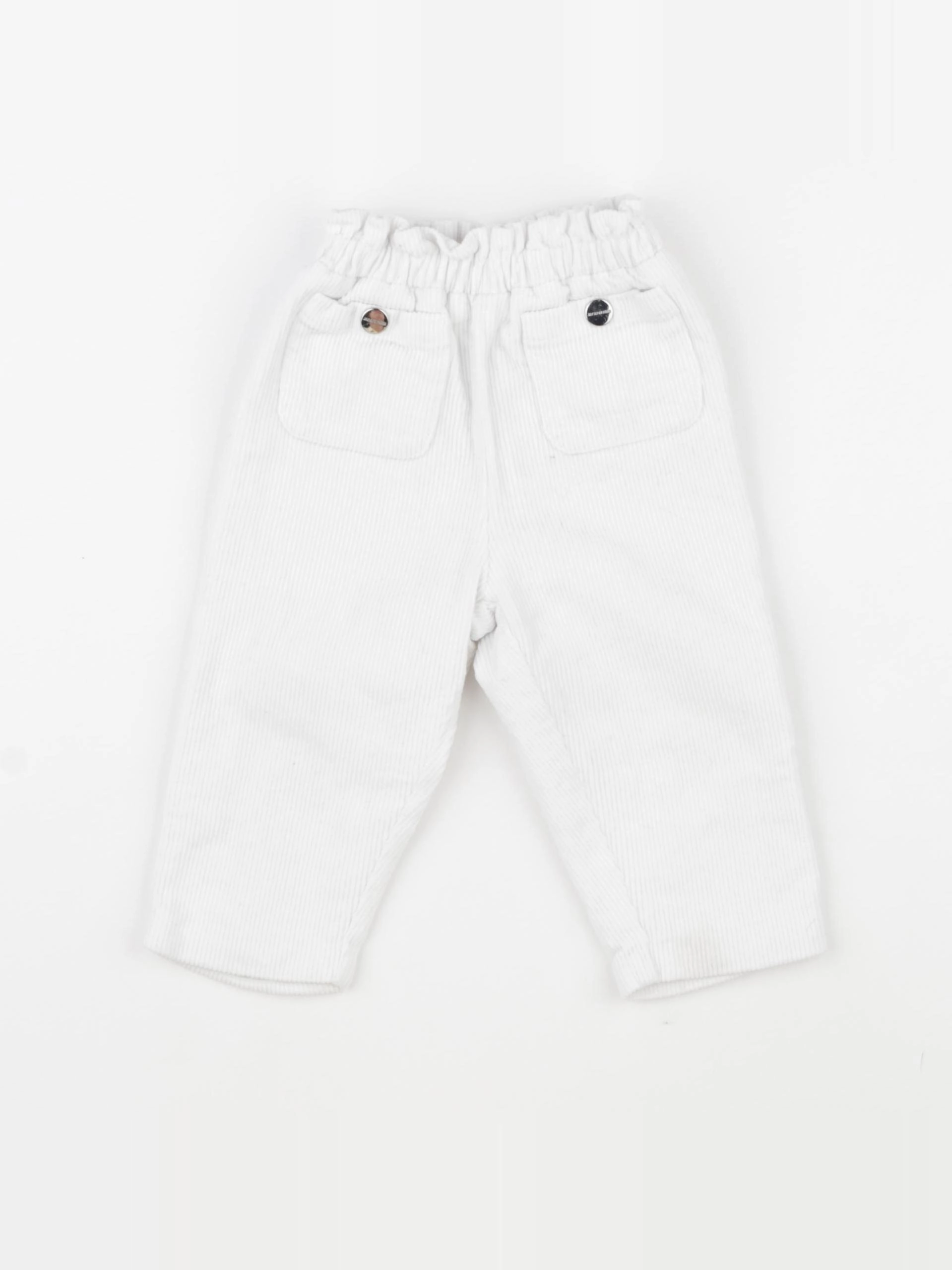 Jacadi - pantalon blanc - 12 mois