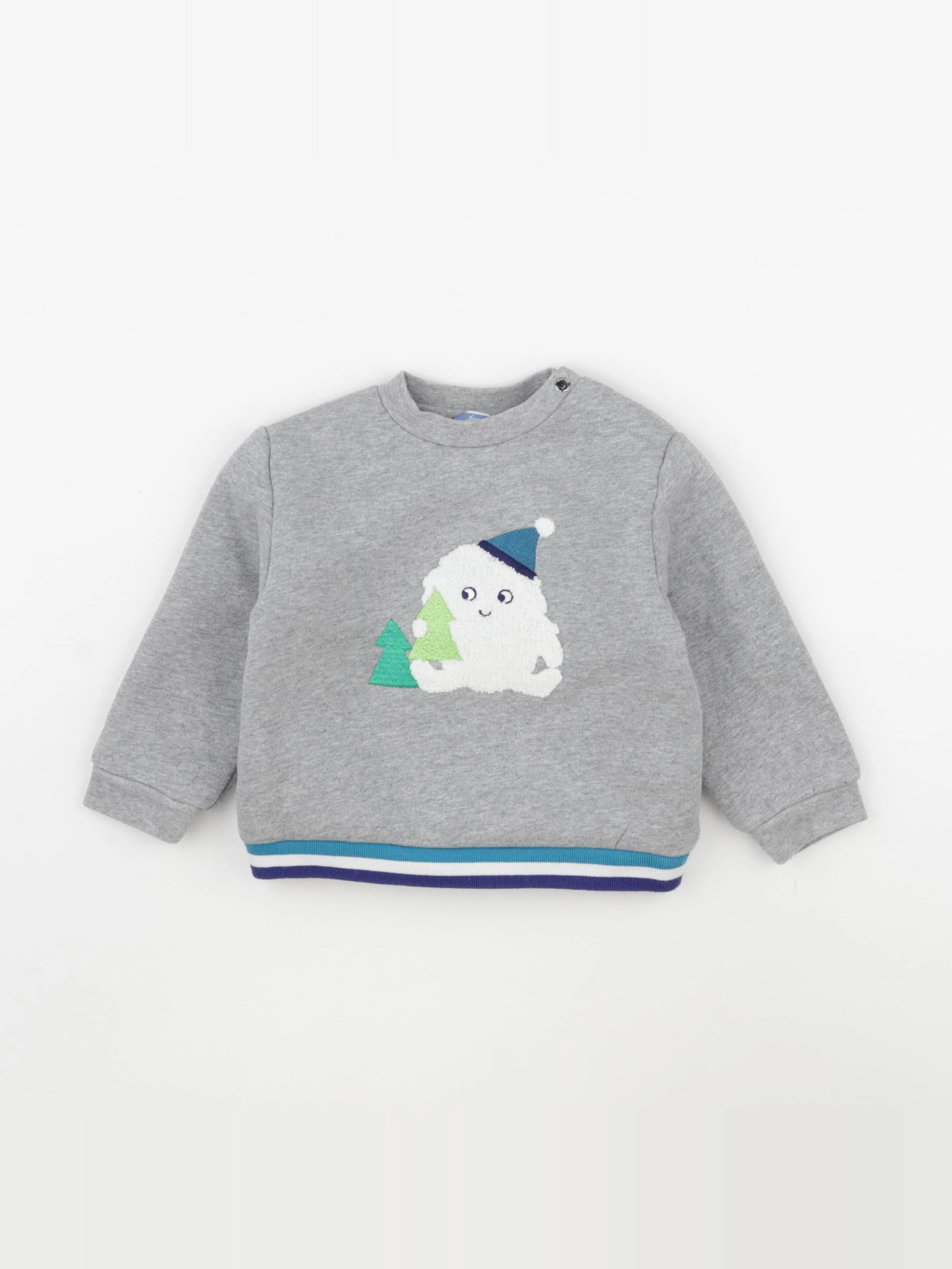 Jacadi - sweat gris - 24 mois