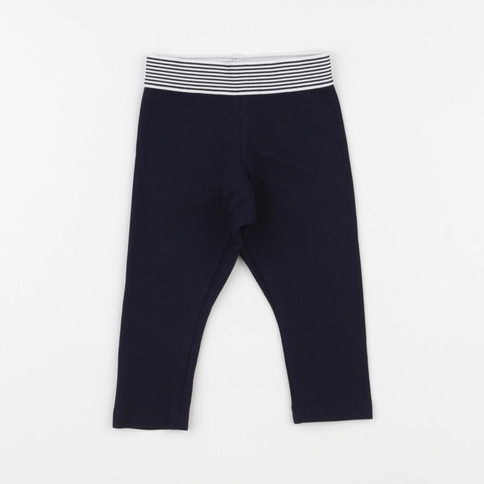 Jacadi - legging bleu - 12 mois