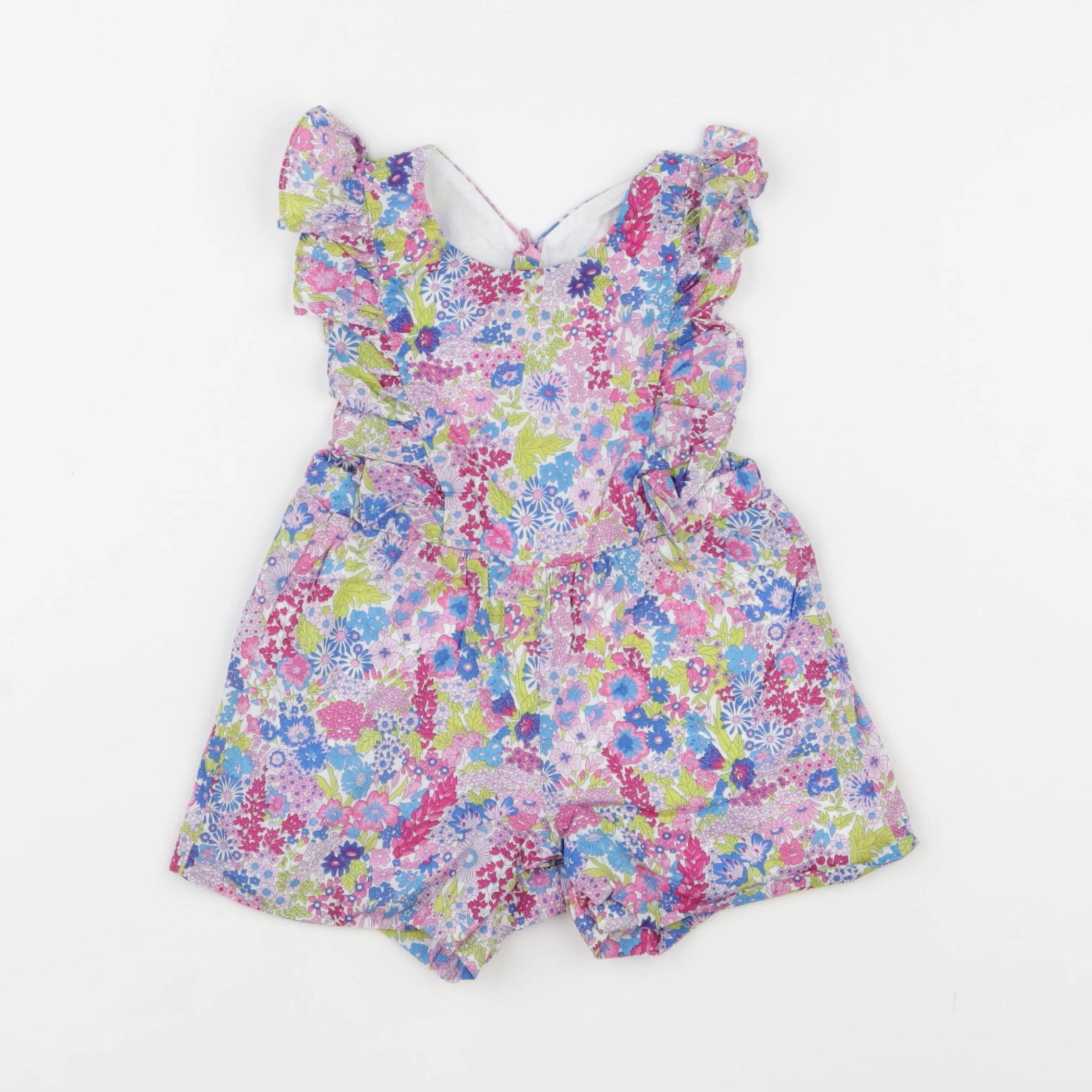 Jacadi - combinaison liberty multicolore - 6 mois