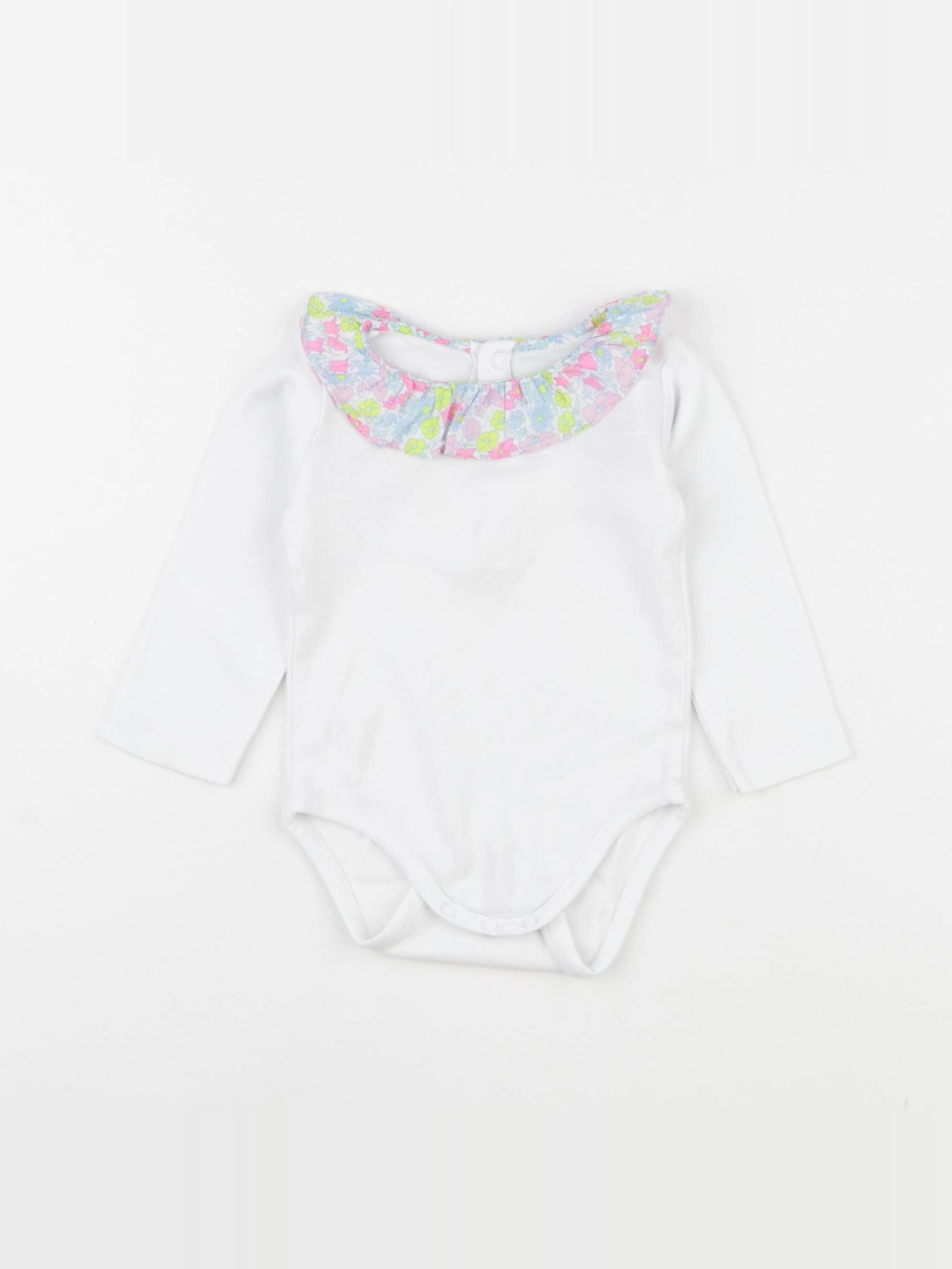 Jacadi - body liberty blanc - 12 mois